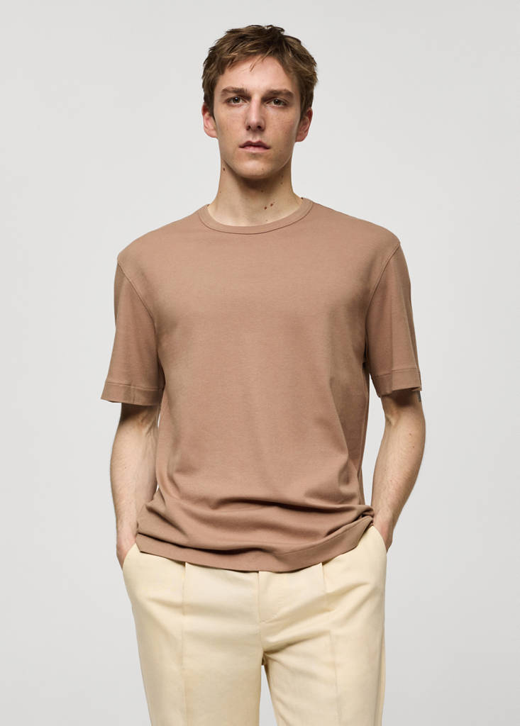 100% cotton slim-fit t-shirt - thumbnail 2