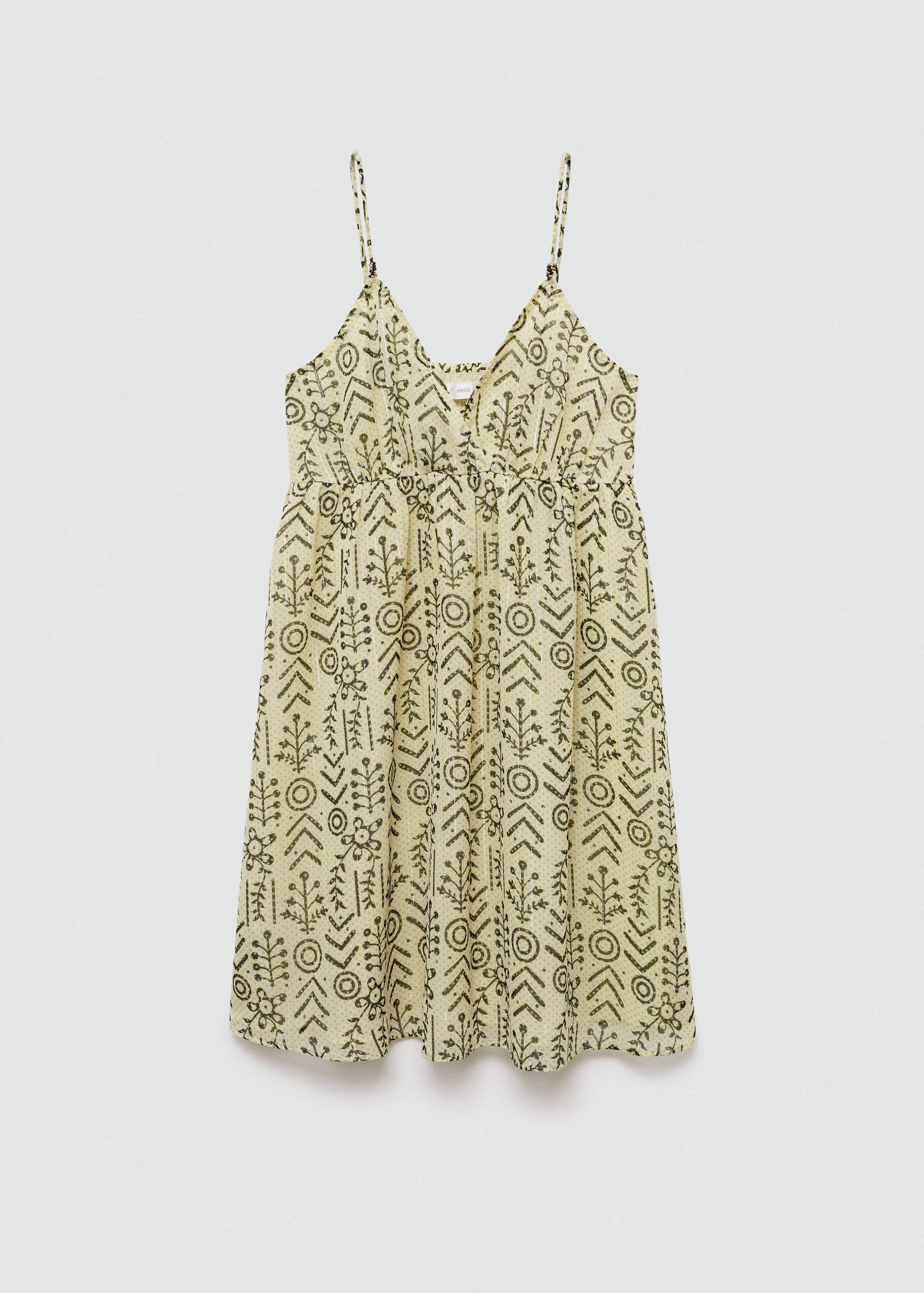 Ethnic print dress - Article without model