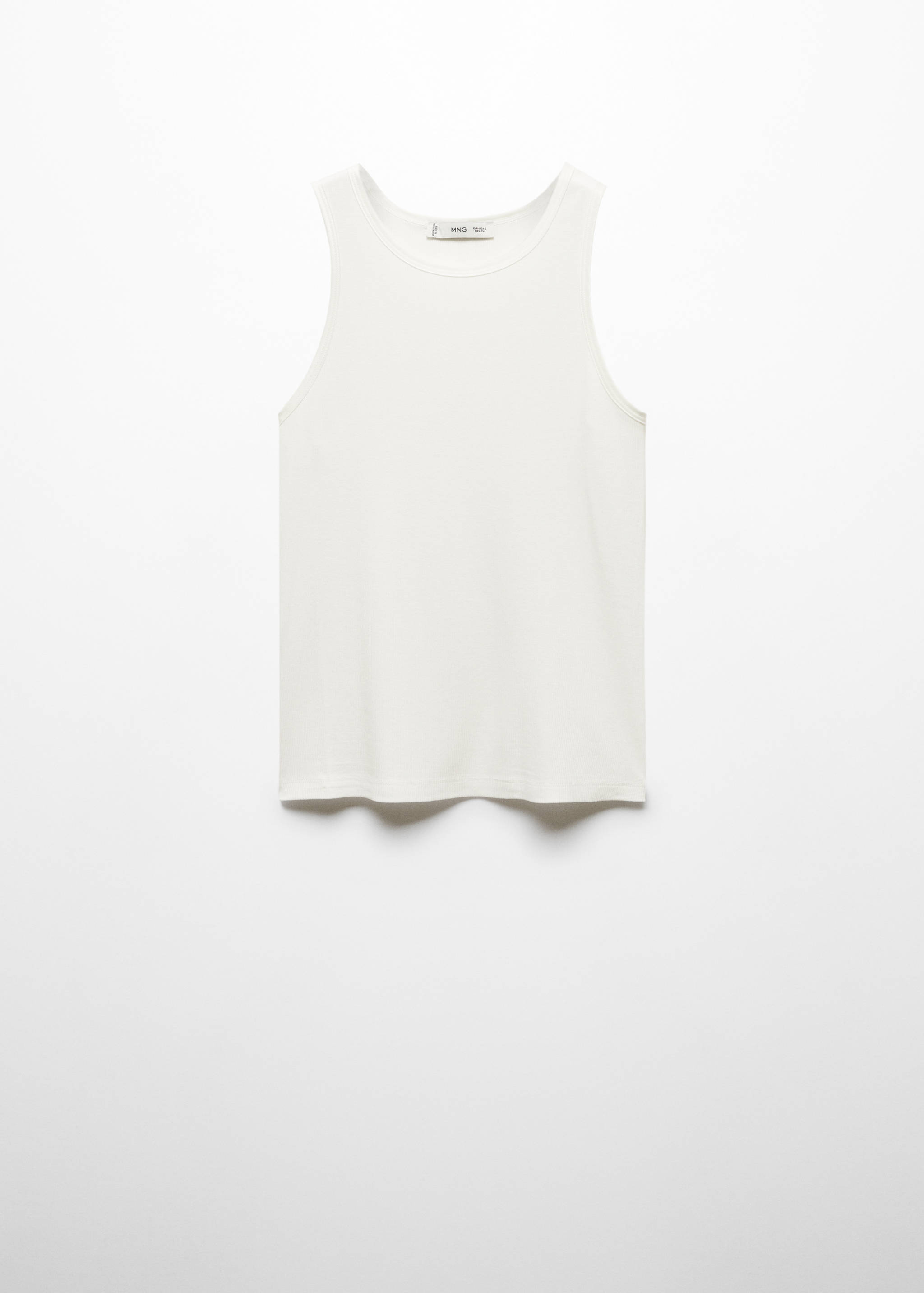 Top with satin details - Article without model