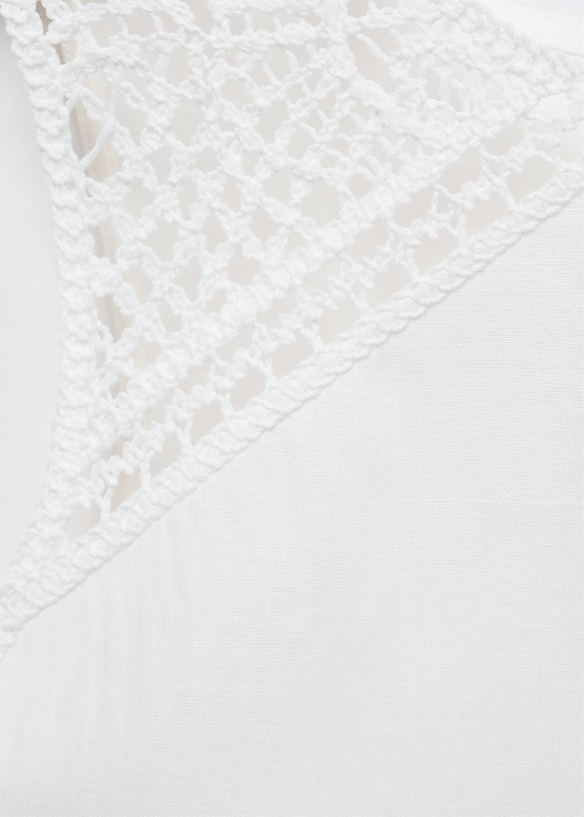 Embroidered cotton top - Details of the article 8