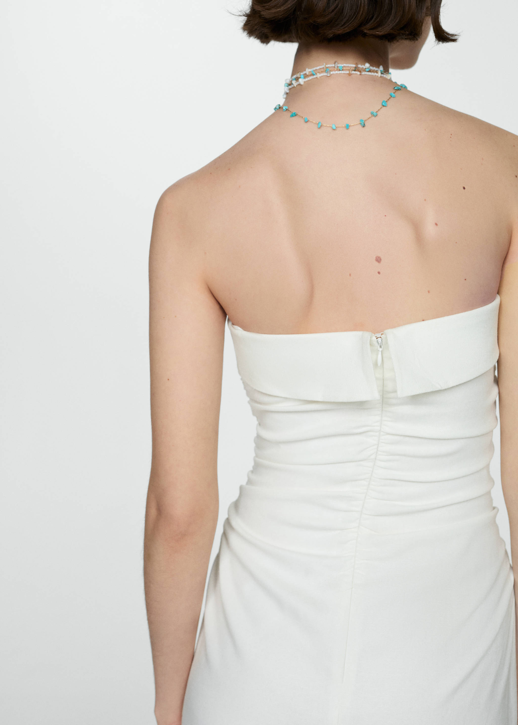 Draped detail dress - Details of the article 6
