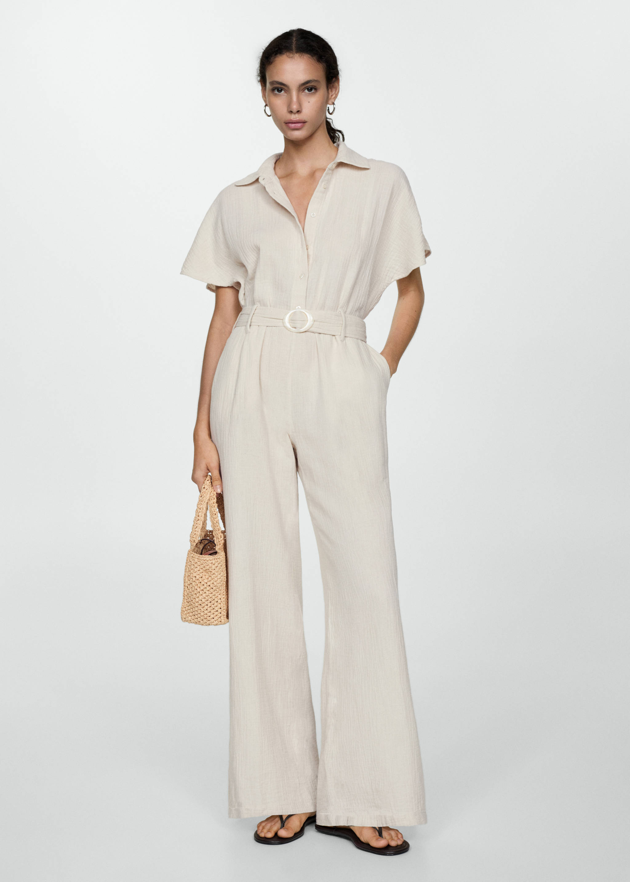 Belt long jumpsuit - General plane