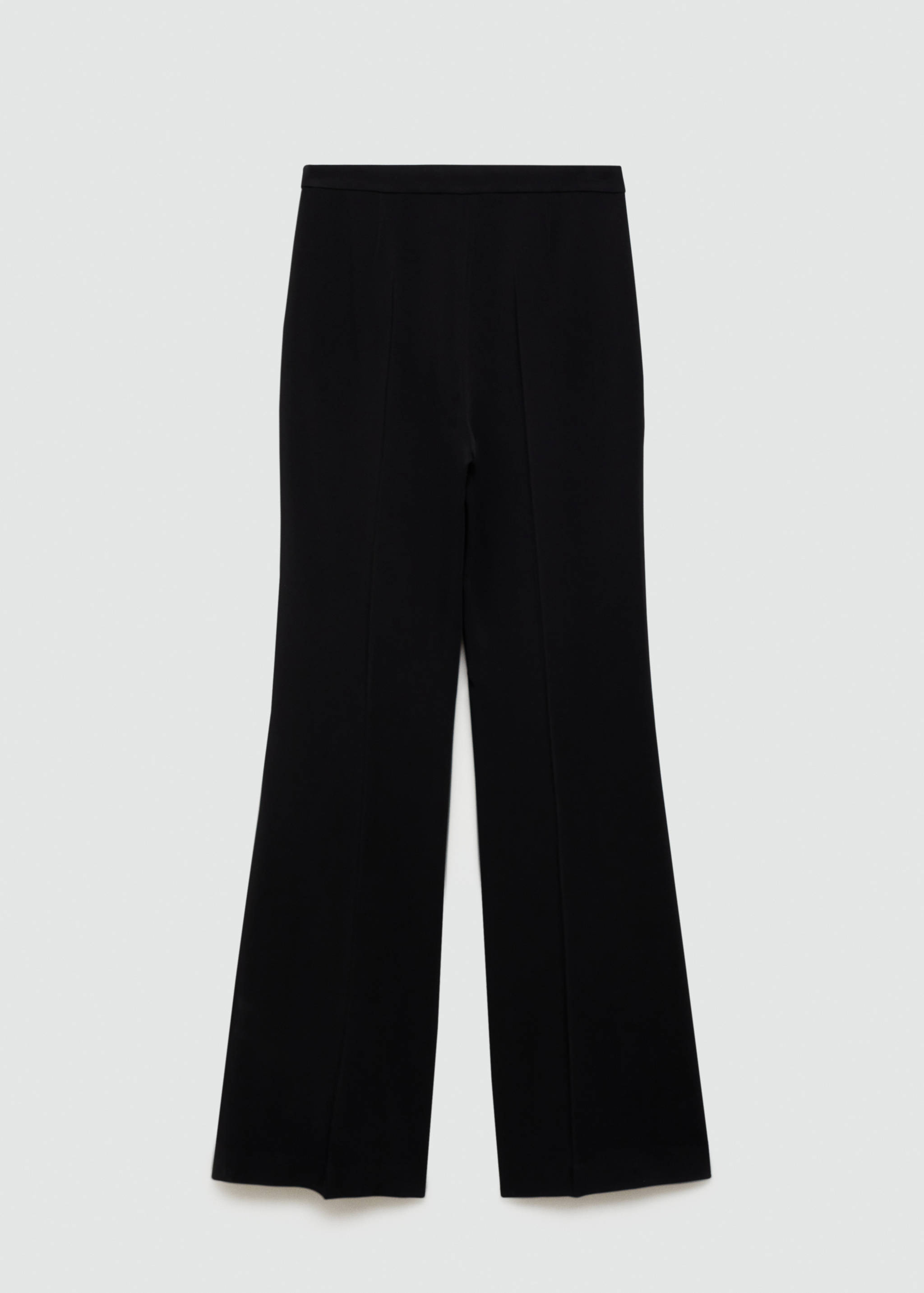 High-waist flared pants - Reverse of the article