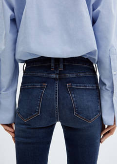 Skinny cropped jeans — Dark Blue 7