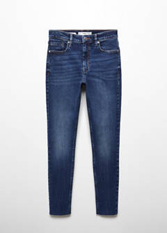 Skinny cropped jeans — Dark Blue 10