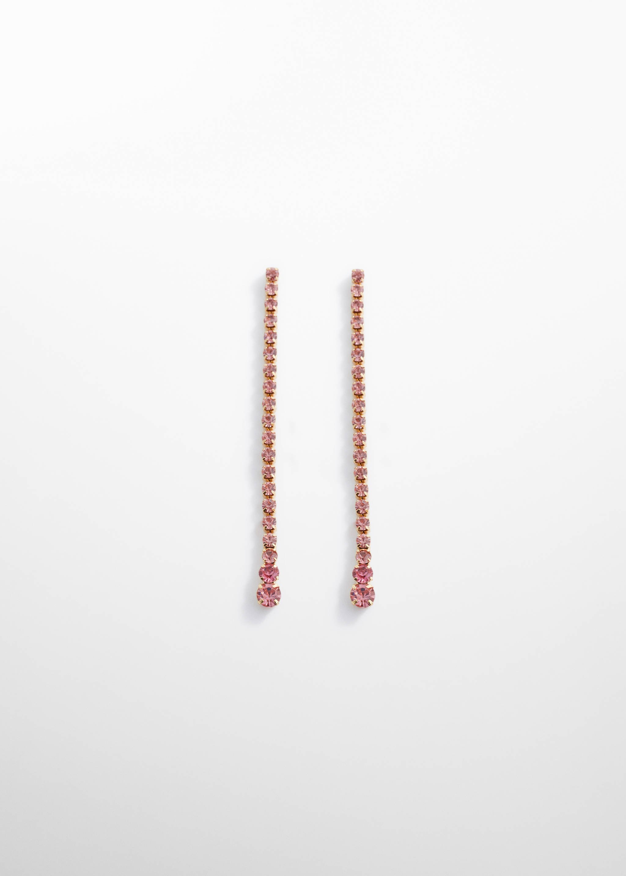 Boucles d'oreilles pendantes cristaux - Article sans modèle