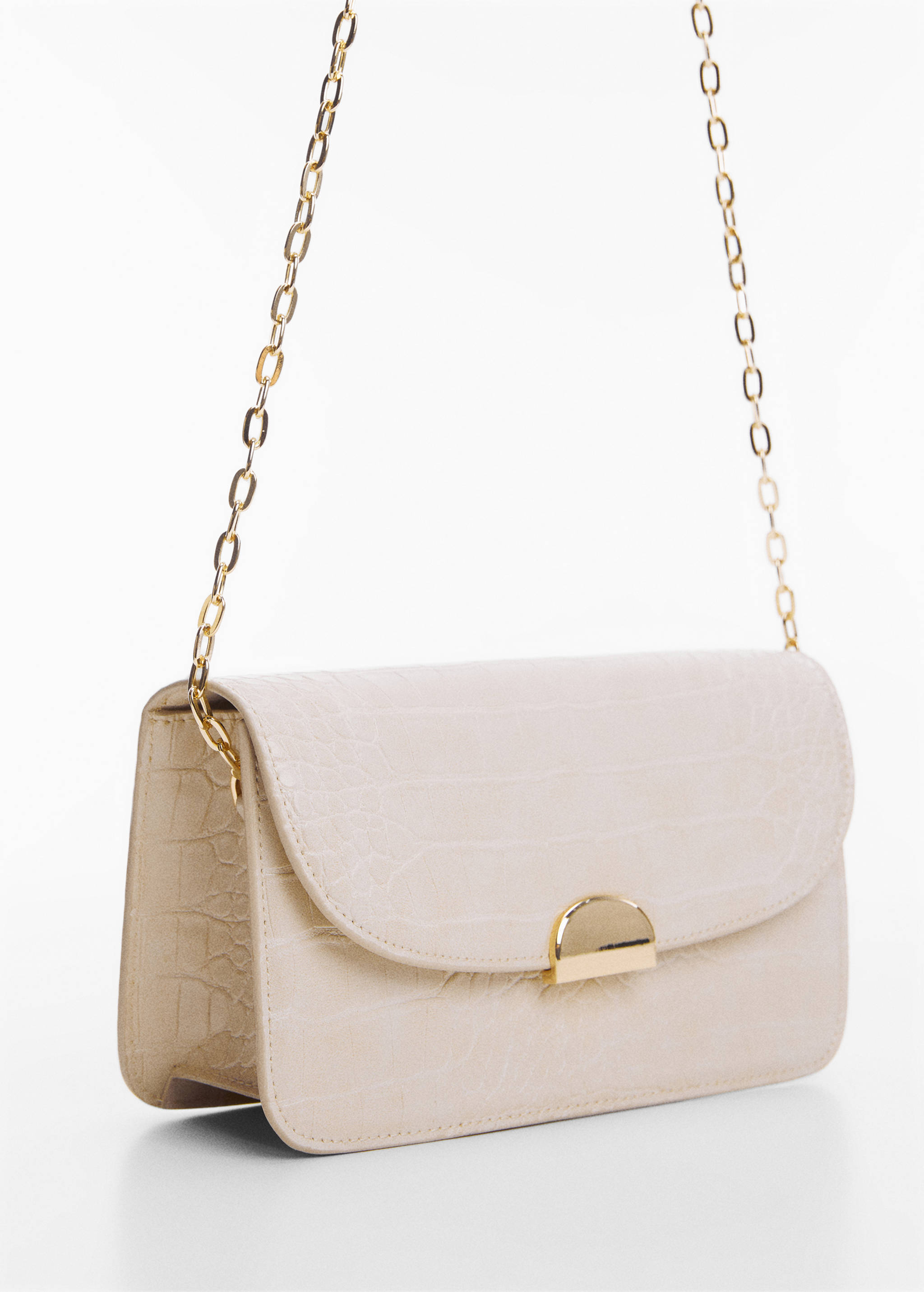 Сумка на ланцюжку з тваринним принтом - Середній план