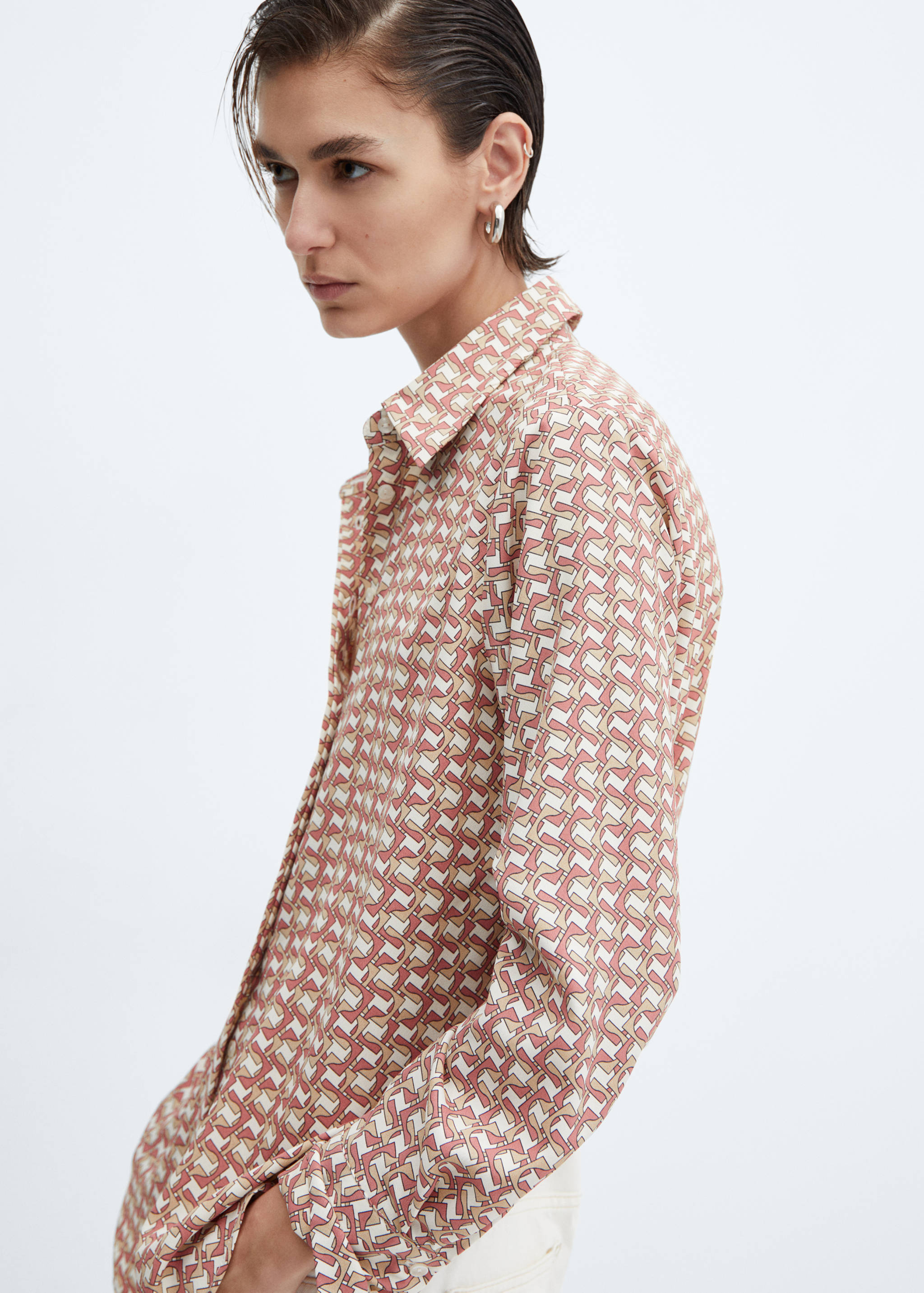 Fließendes Regular Fit-Hemd - Detail des Artikels 2