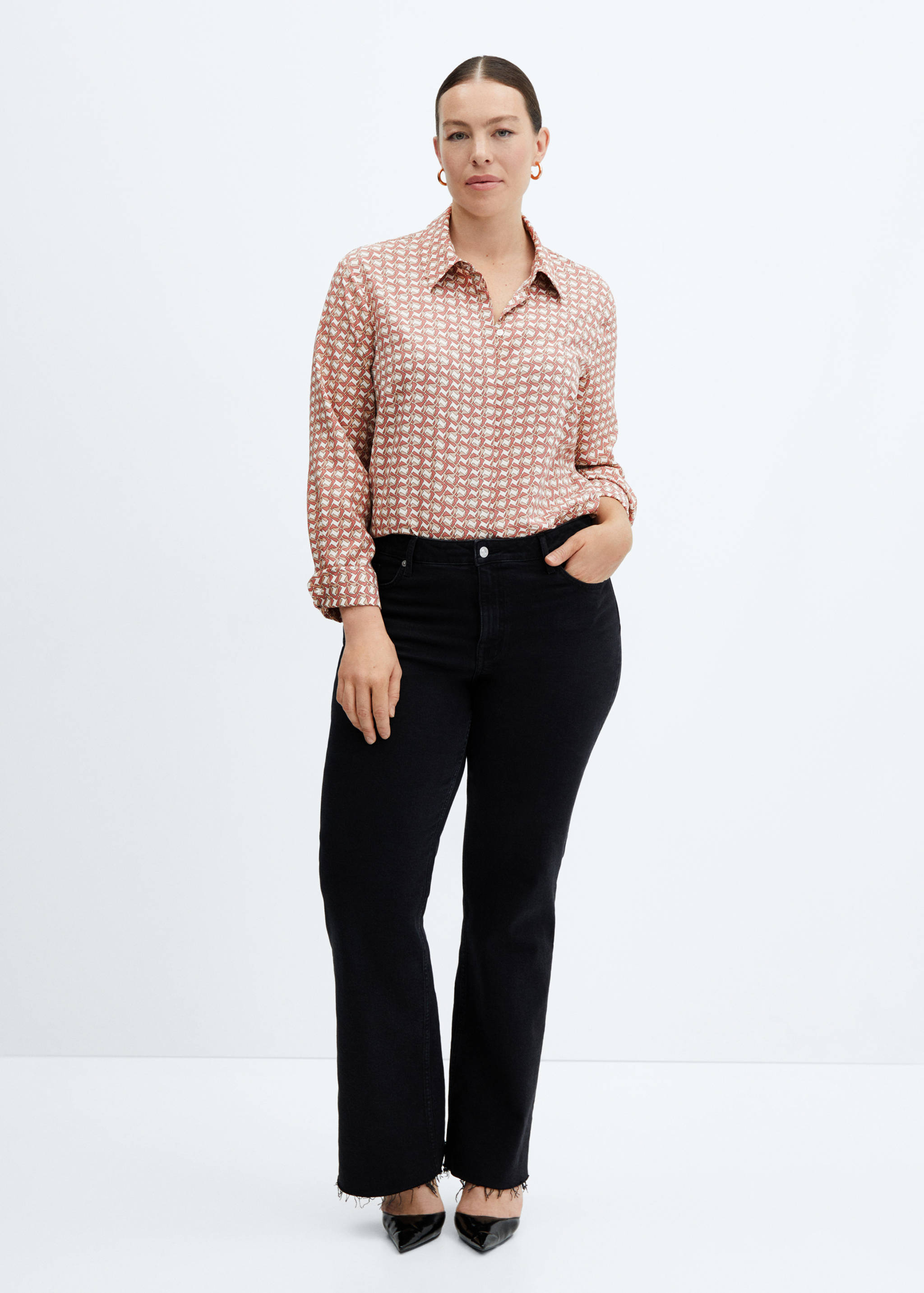 Fließendes Regular Fit-Hemd - Detail des Artikels 3