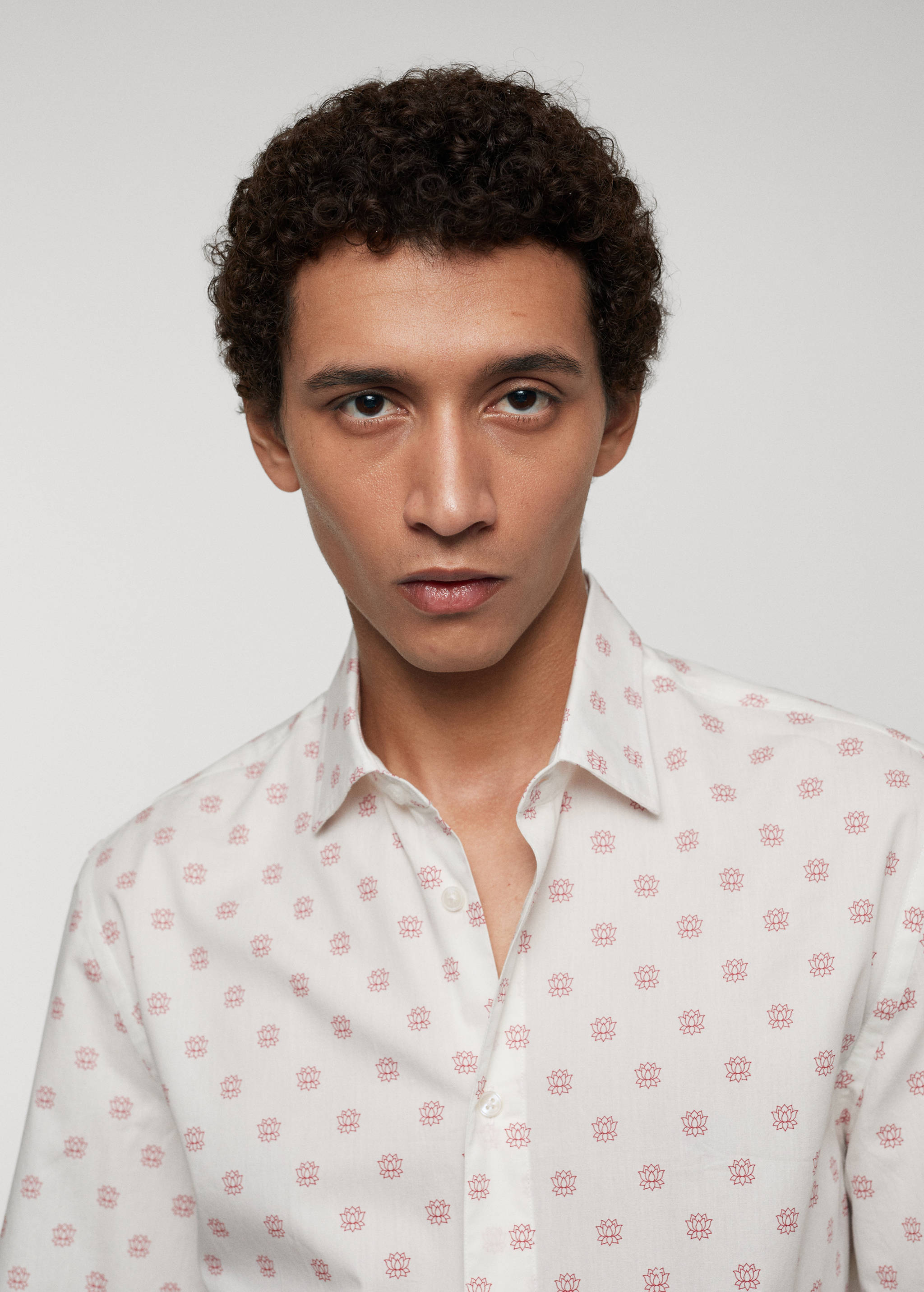 Camisa 100% algodón estampada - Detalle del artículo 1