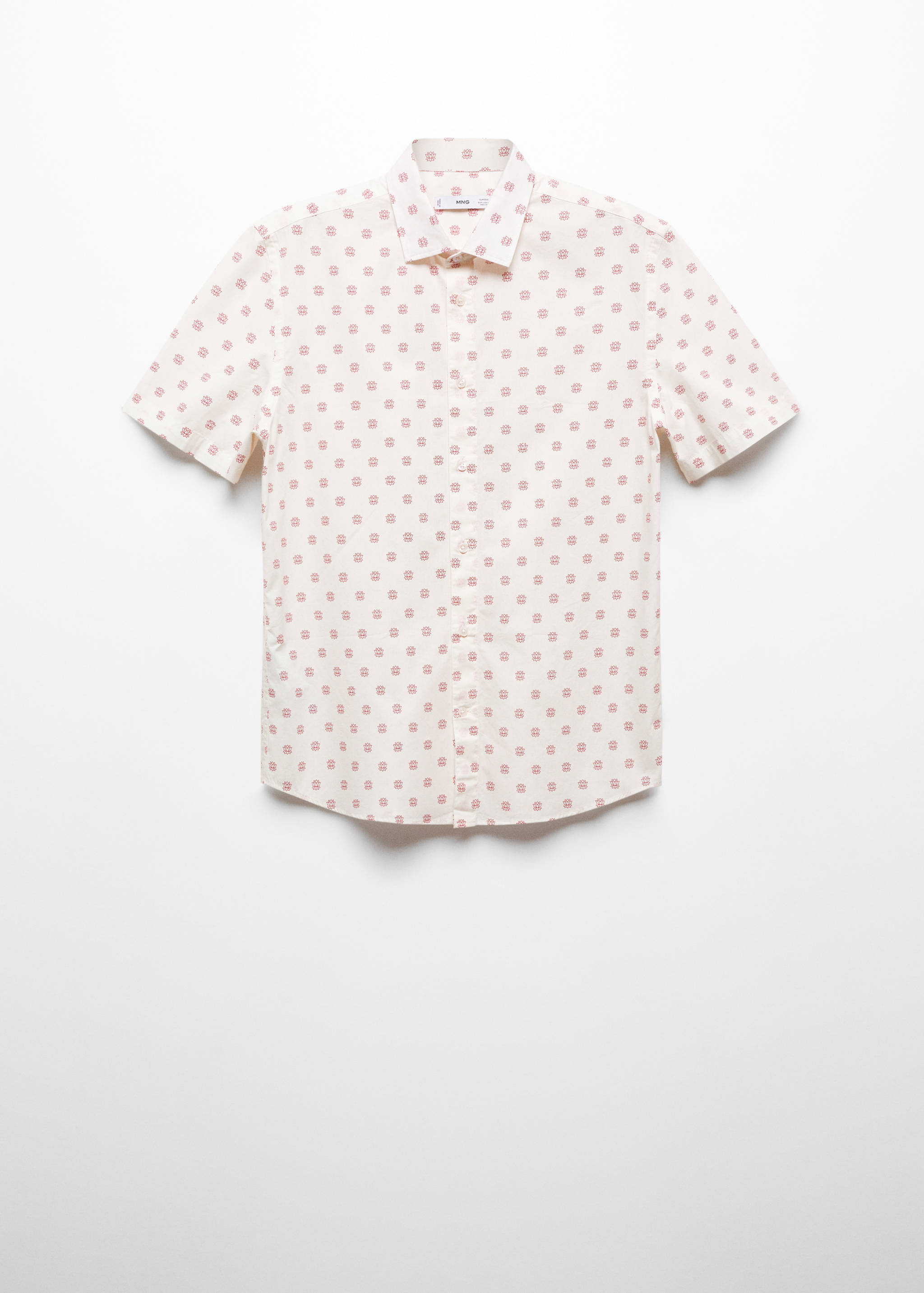 Camisa 100% algodón estampada - Artículo sin modelo