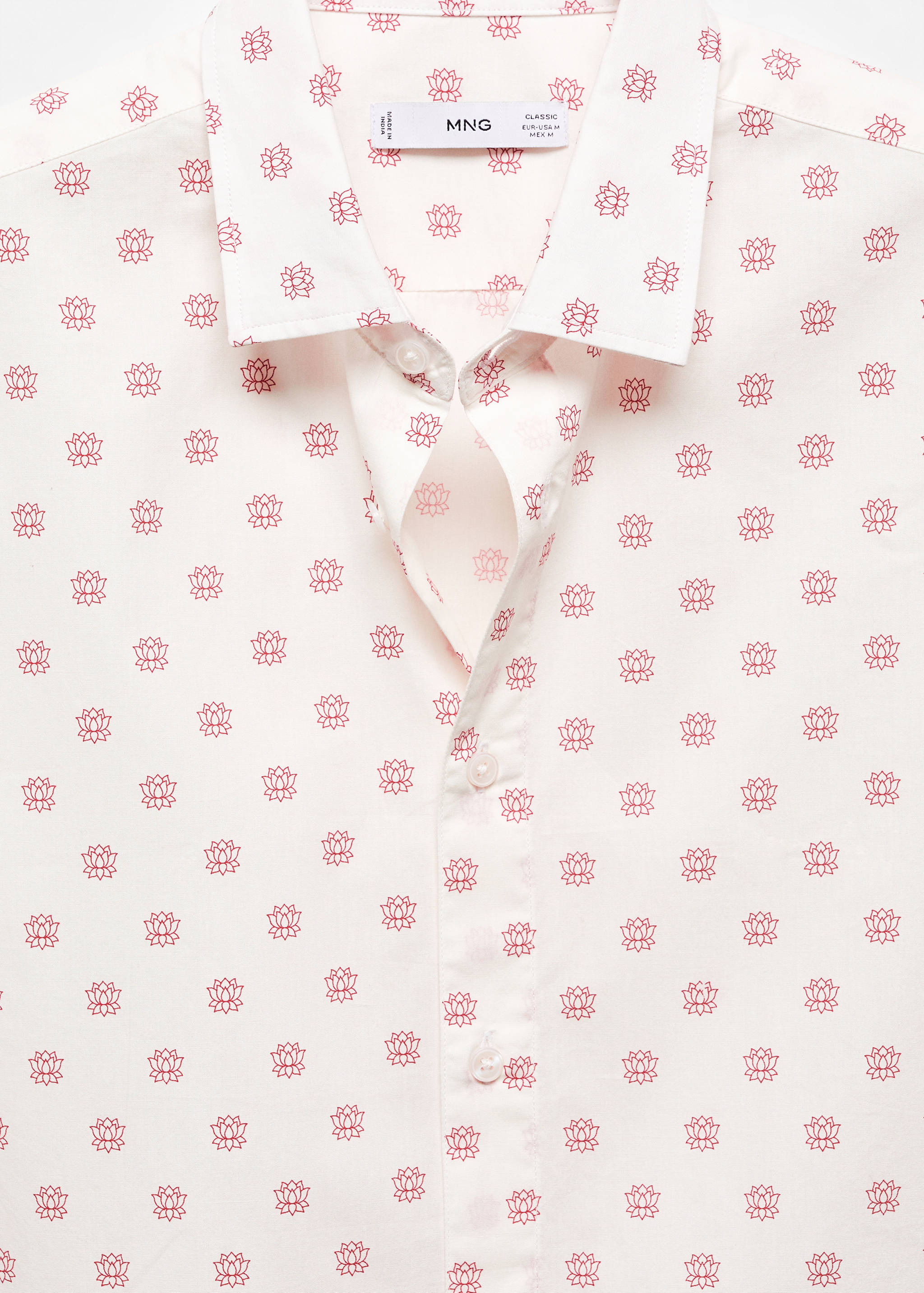 Camisa 100% algodón estampada - Detalle del artículo 8