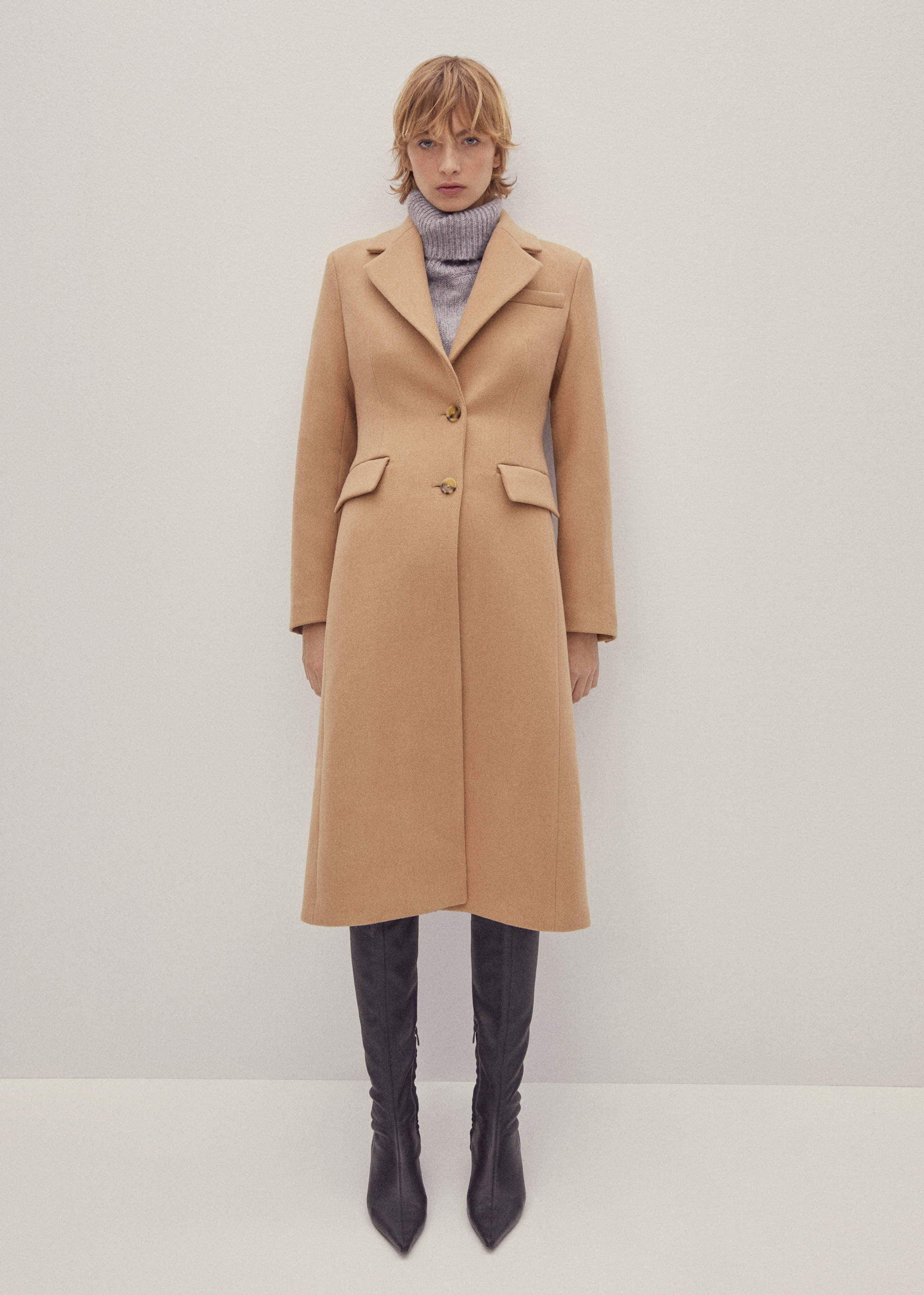 Tailored wool coat - Details of the article 6