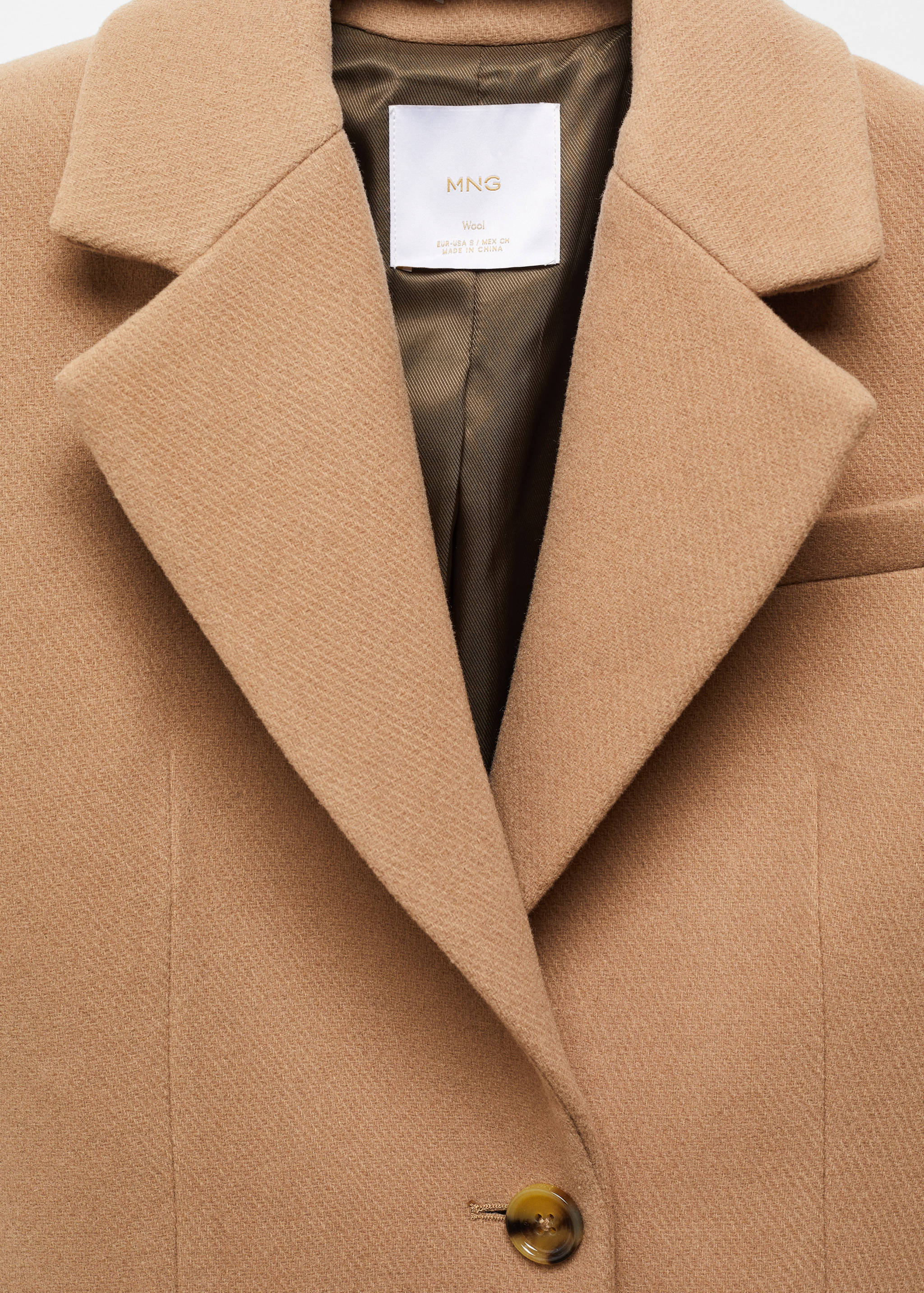 Tailored wool coat - Details of the article 8