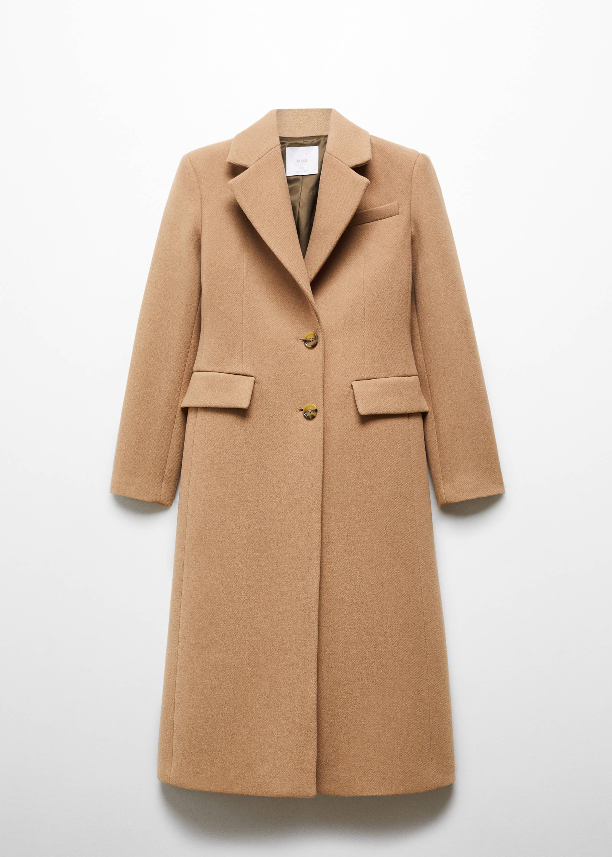 Tailored wool coat - Article without model