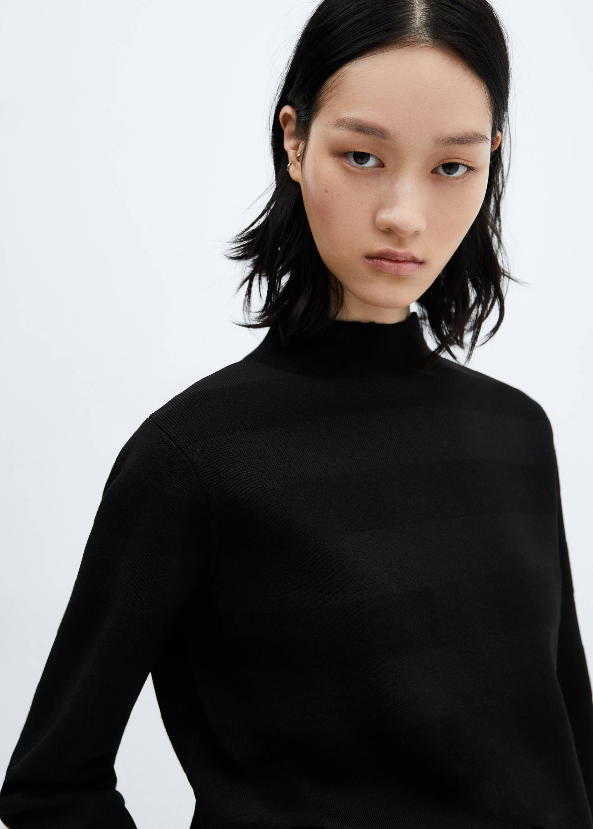 Perkins-neck sweater - Details of the article 1