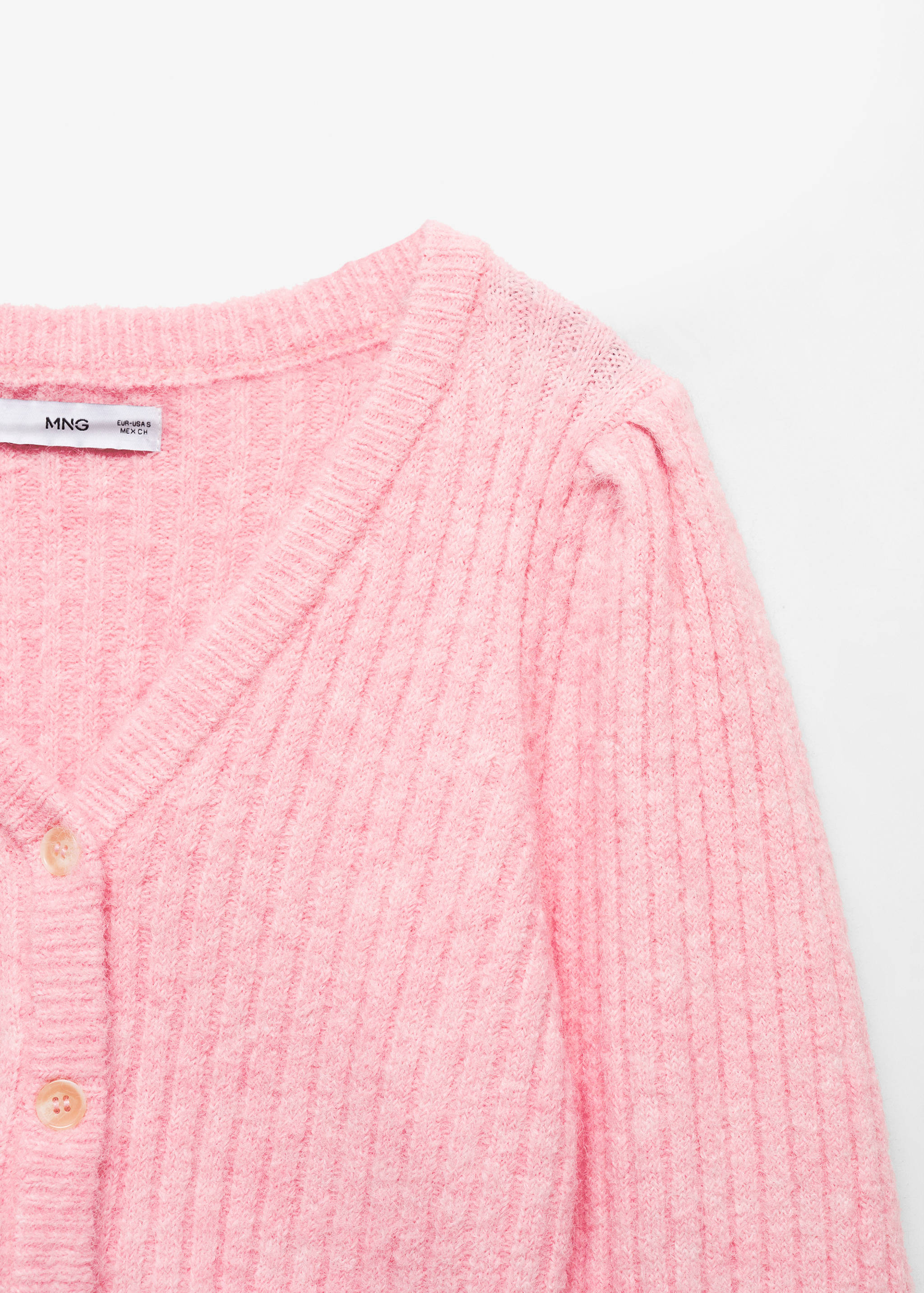 V-neck knitted cardigan - Details of the article 8