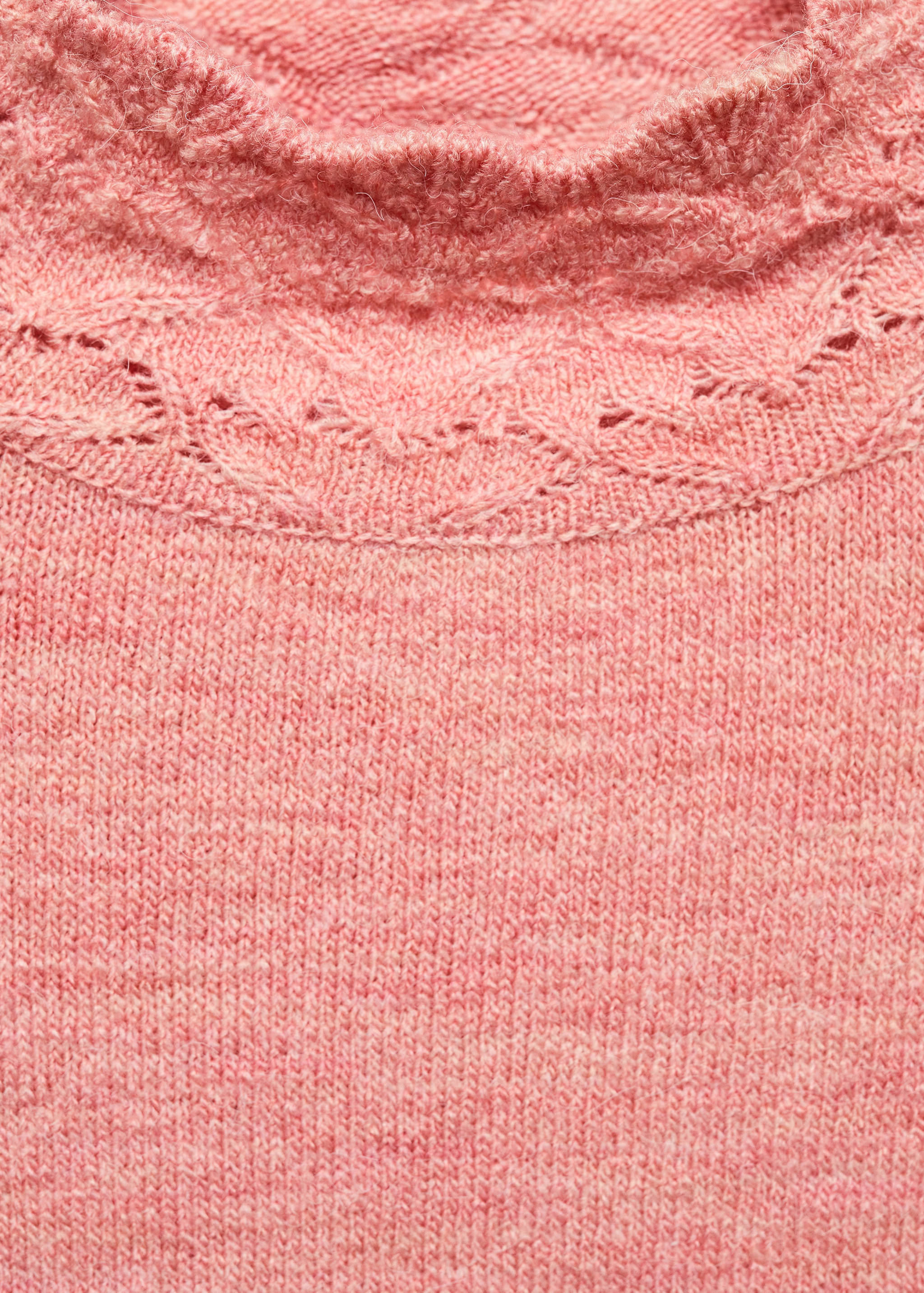 Knitted cropped sweater - Details of the article 8
