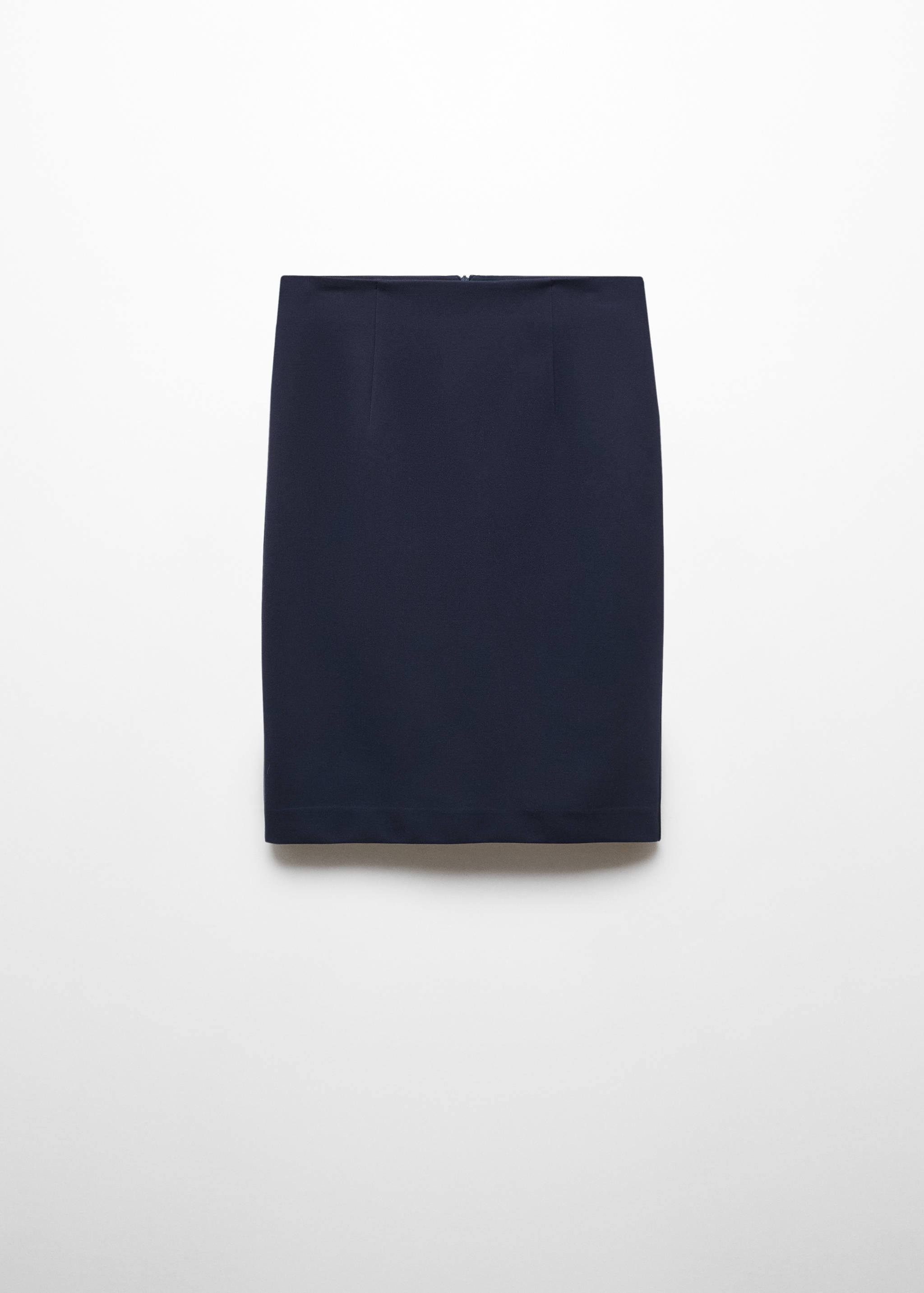 Pencil skirt with Rome-knit opening - Article without model