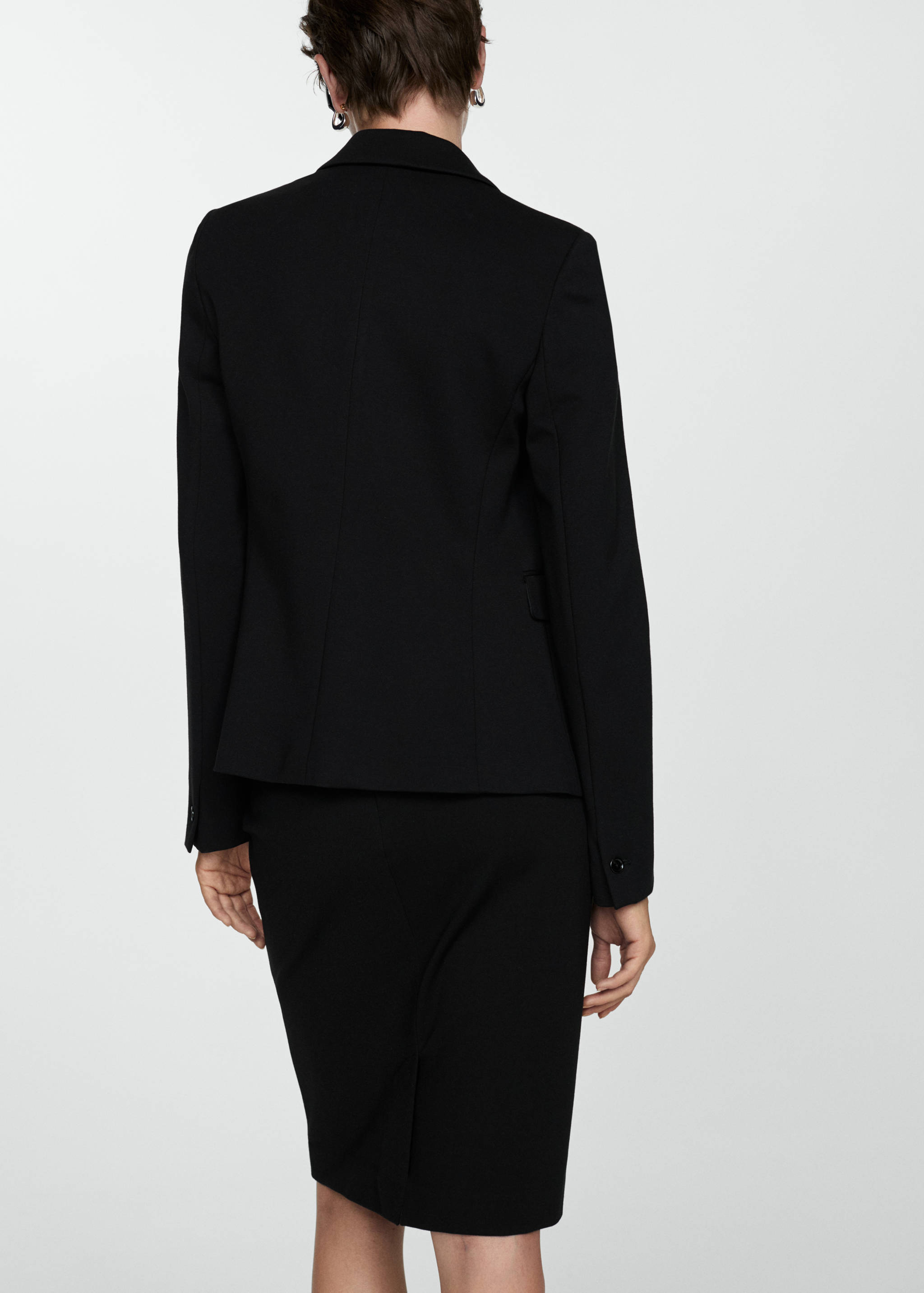 Falda lápiz abertura punto roma - Reverso del artículo