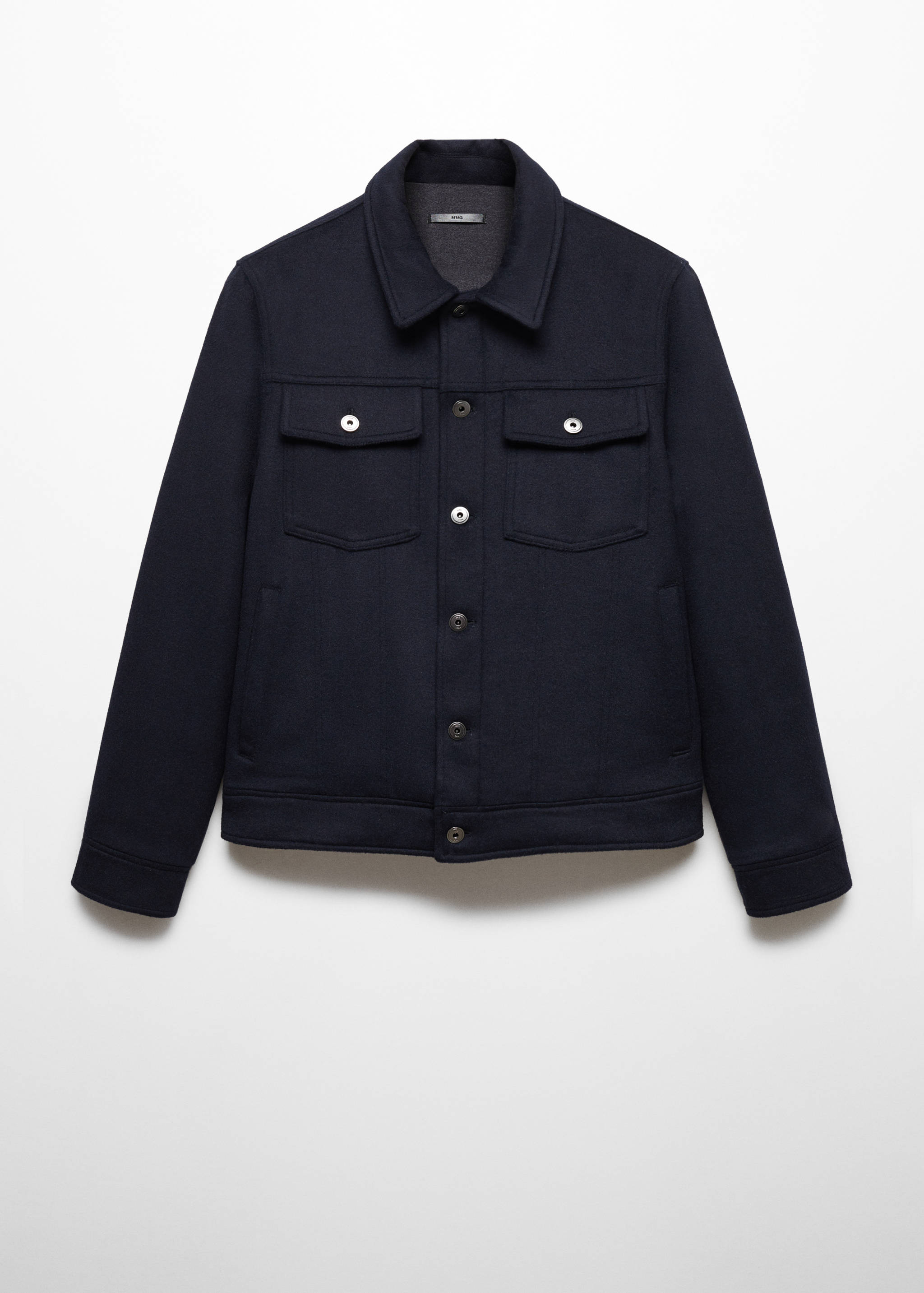 Wool jacket with pockets - Article without model