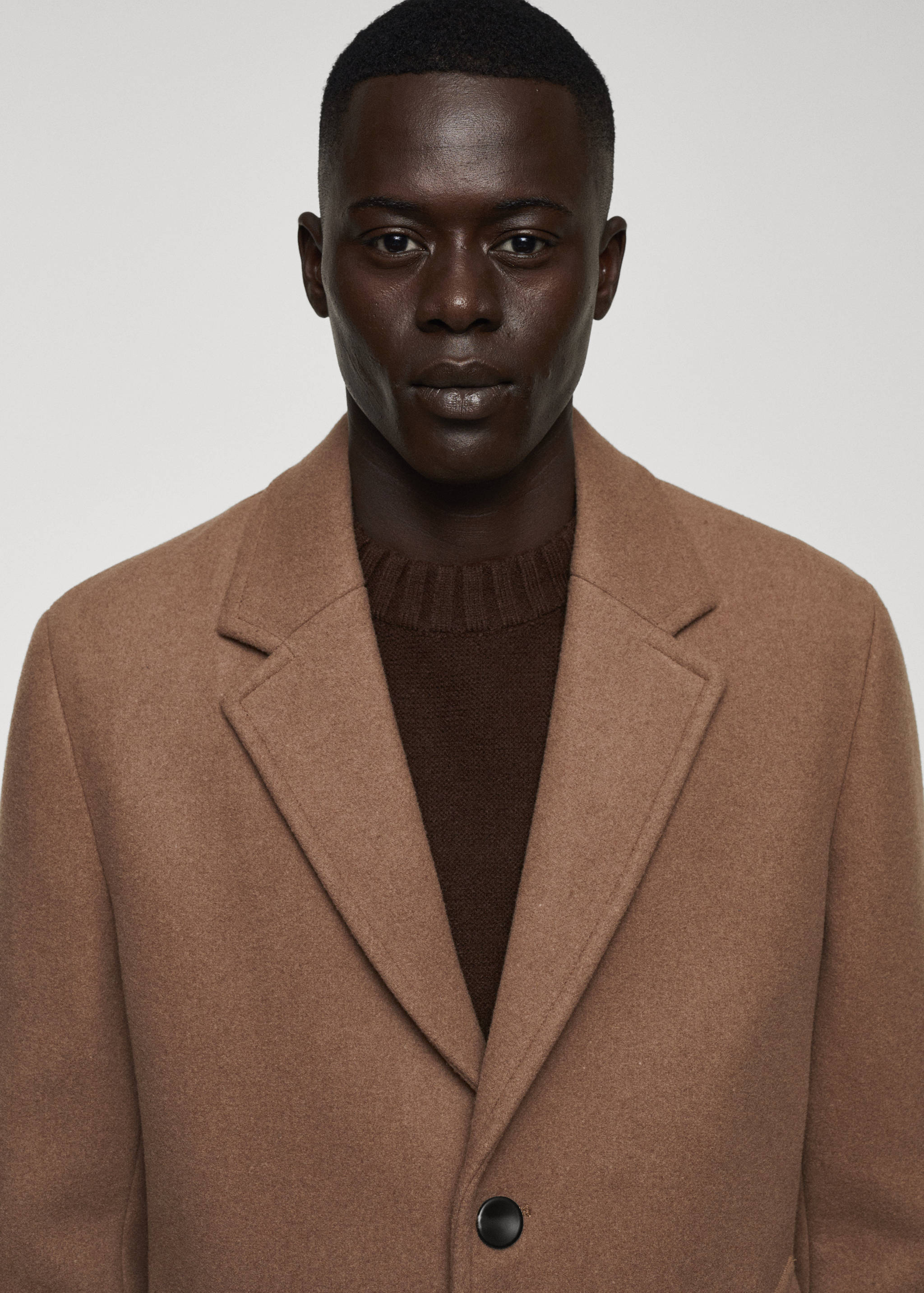 轻盈再生羊毛大衣 - null