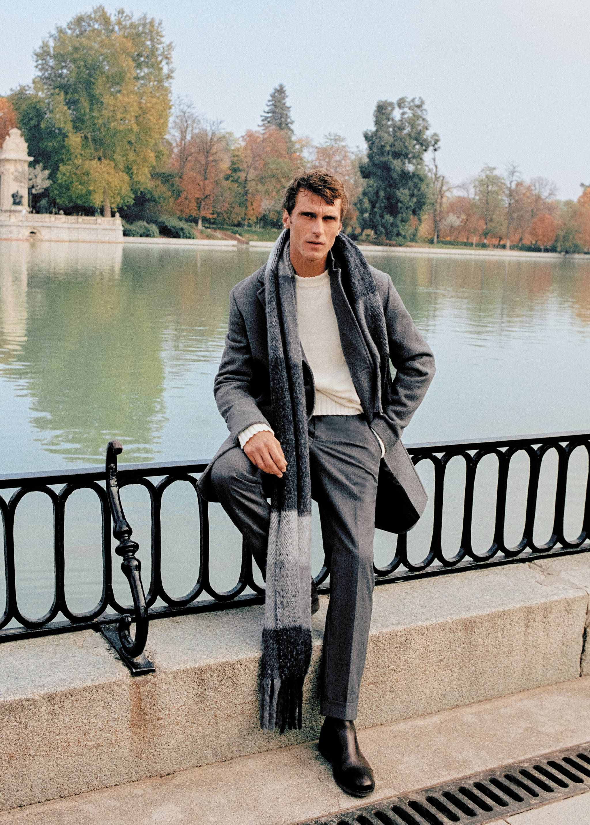 轻盈再生羊毛大衣 - null