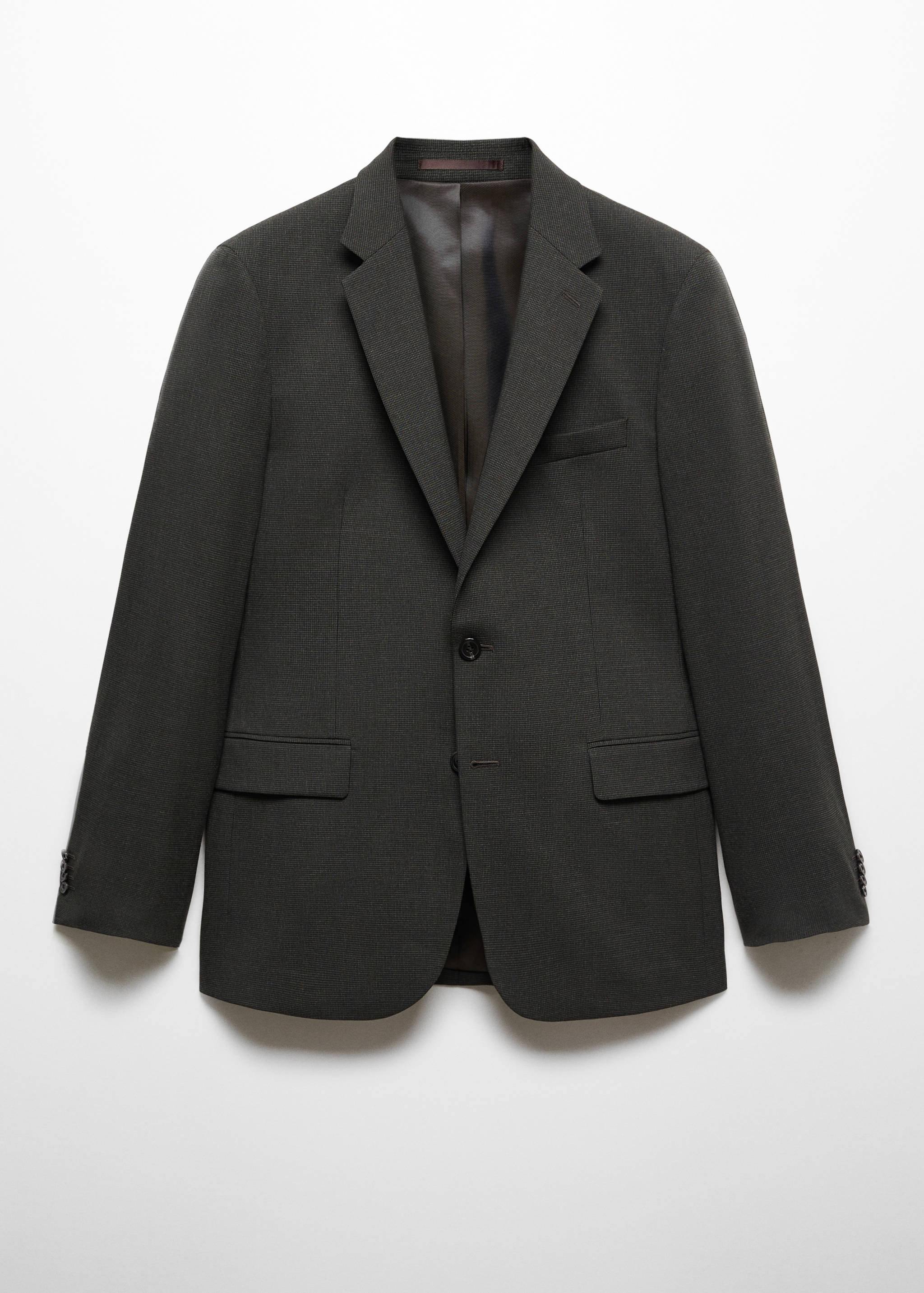 Stretch-fabric slim-fit suit blazer - Article without model