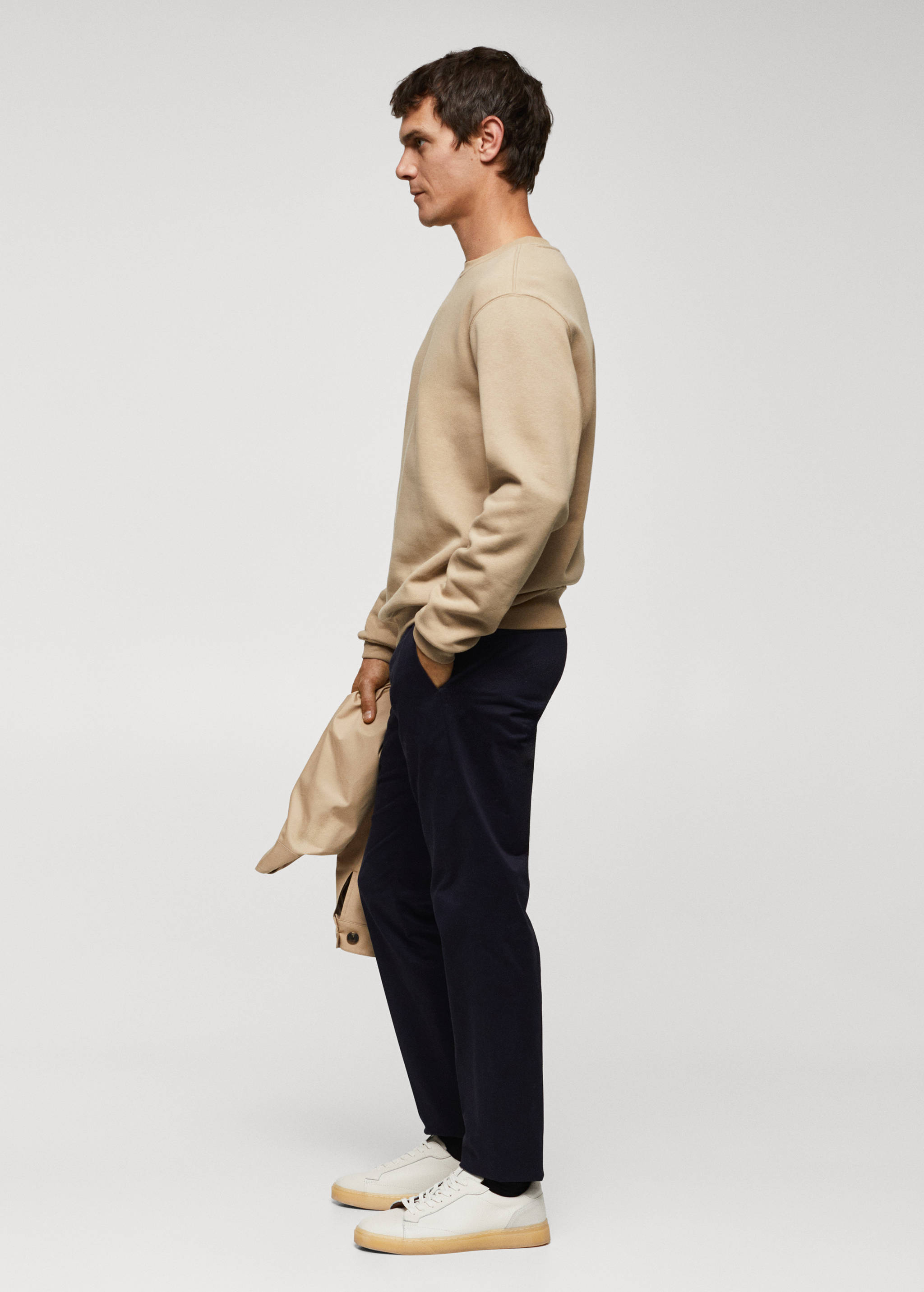 Lightweight cotton sweatshirt - Details of the article 2