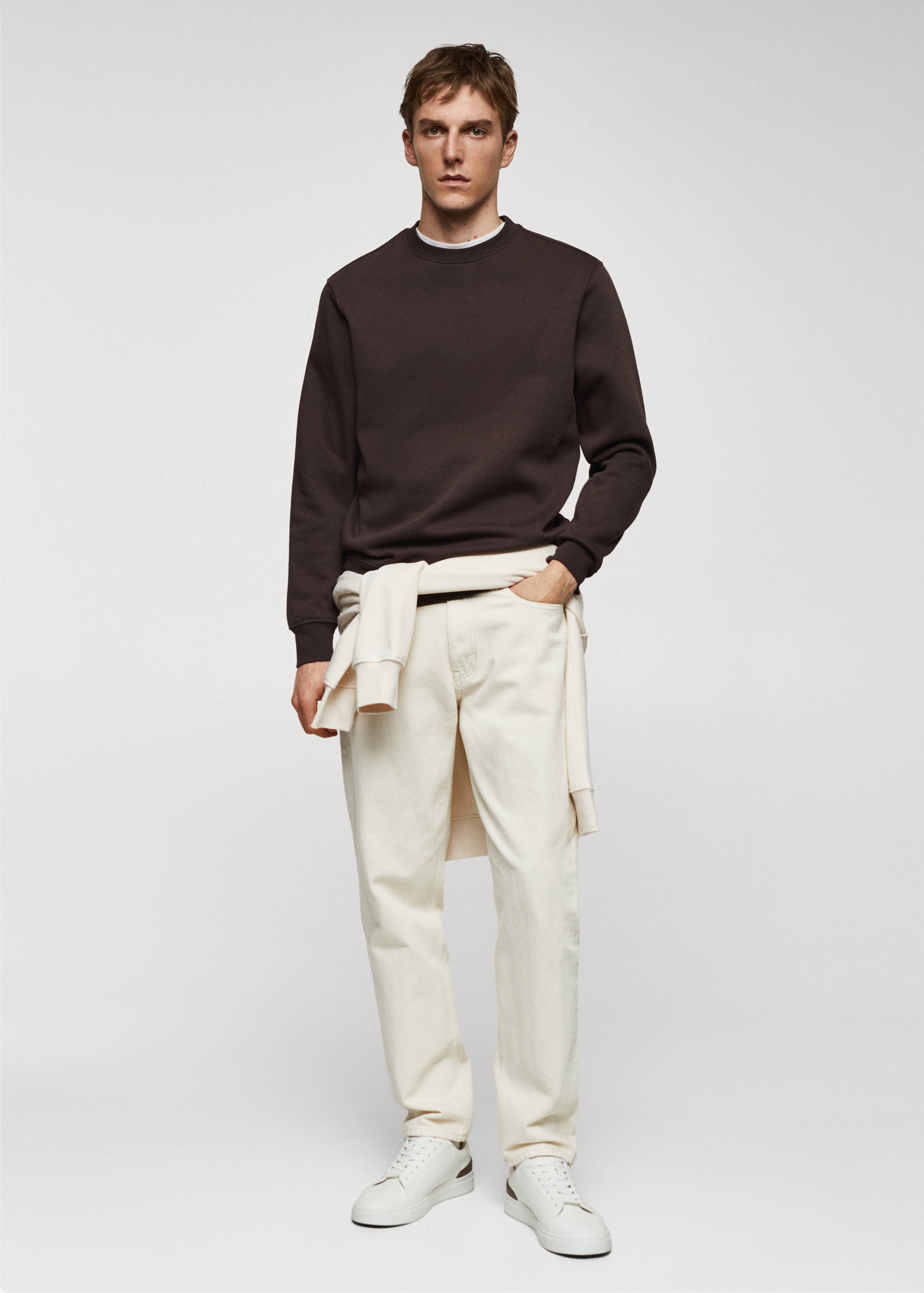 Lightweight cotton sweatshirt - General plane