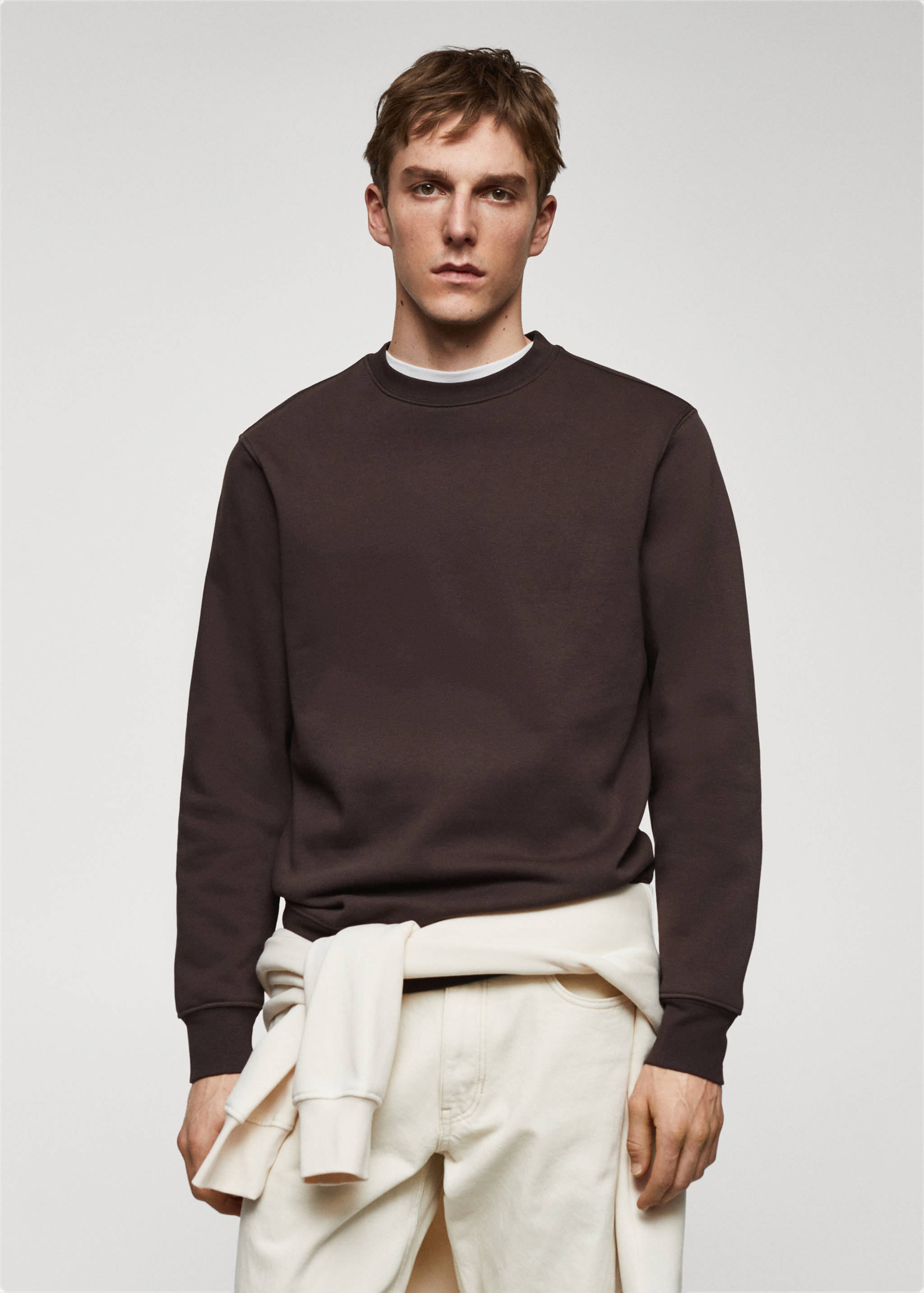 Lightweight cotton sweatshirt - Medium plane