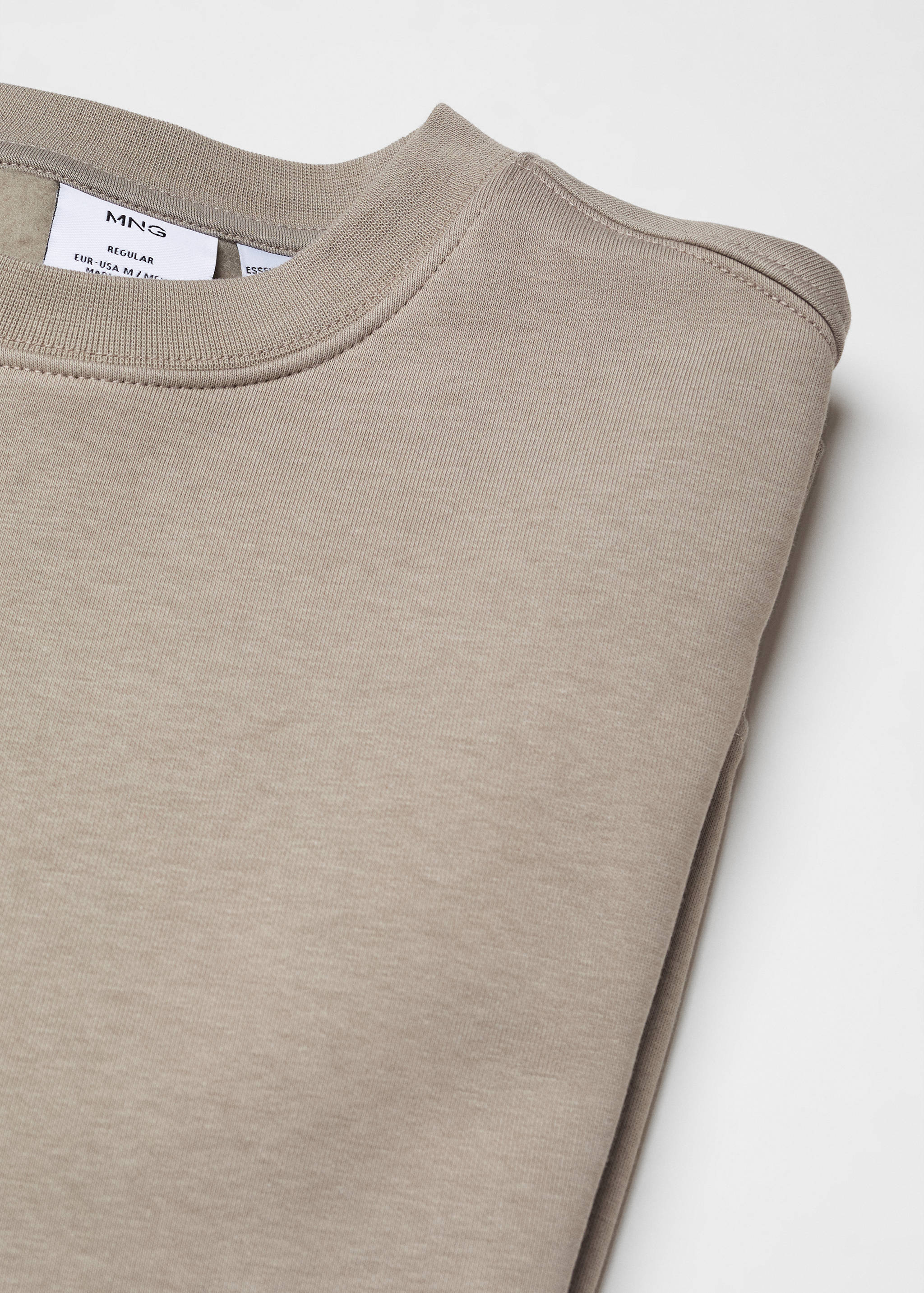 Lightweight cotton sweatshirt - Details of the article 8
