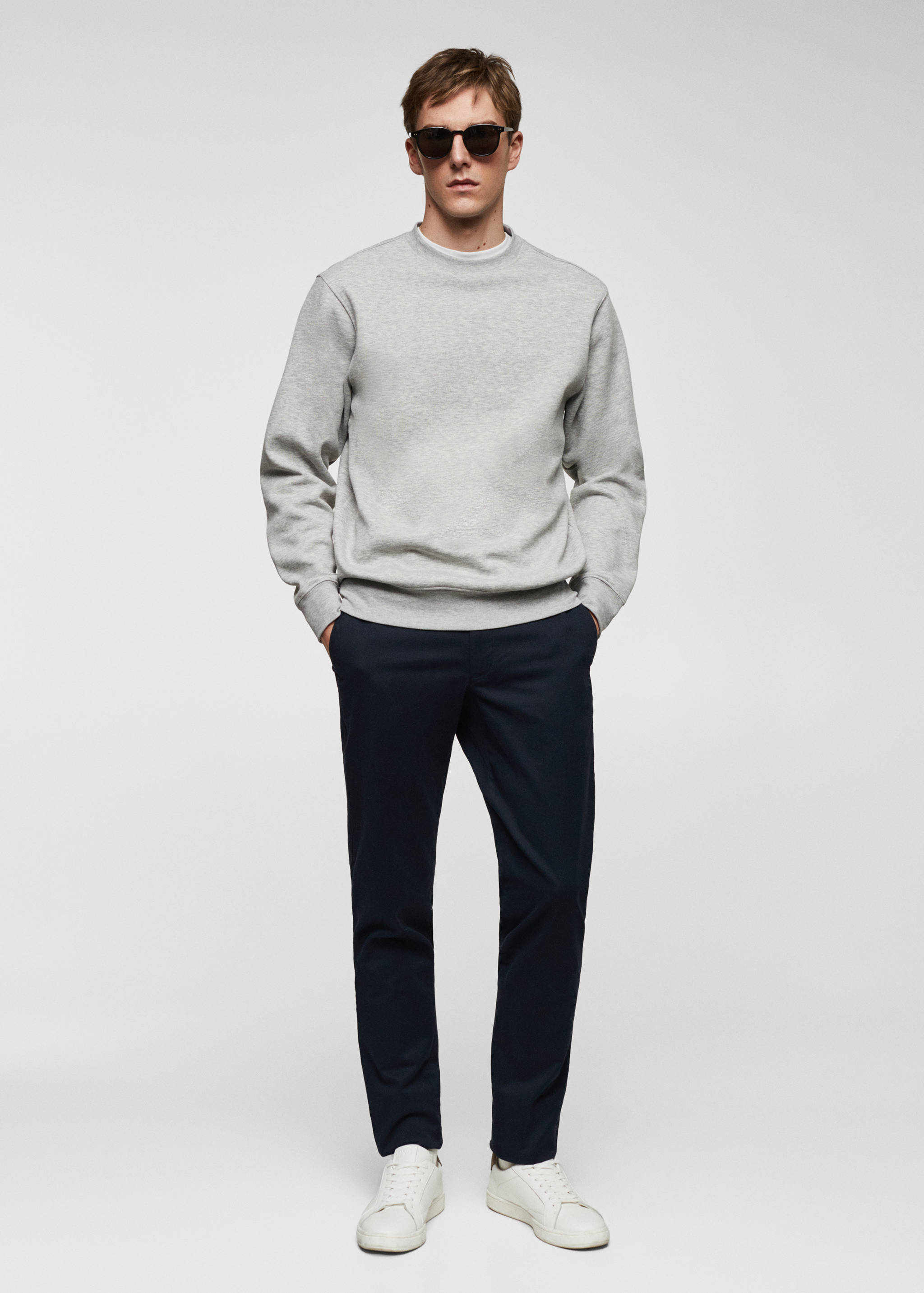 Lightweight cotton sweatshirt - General plane
