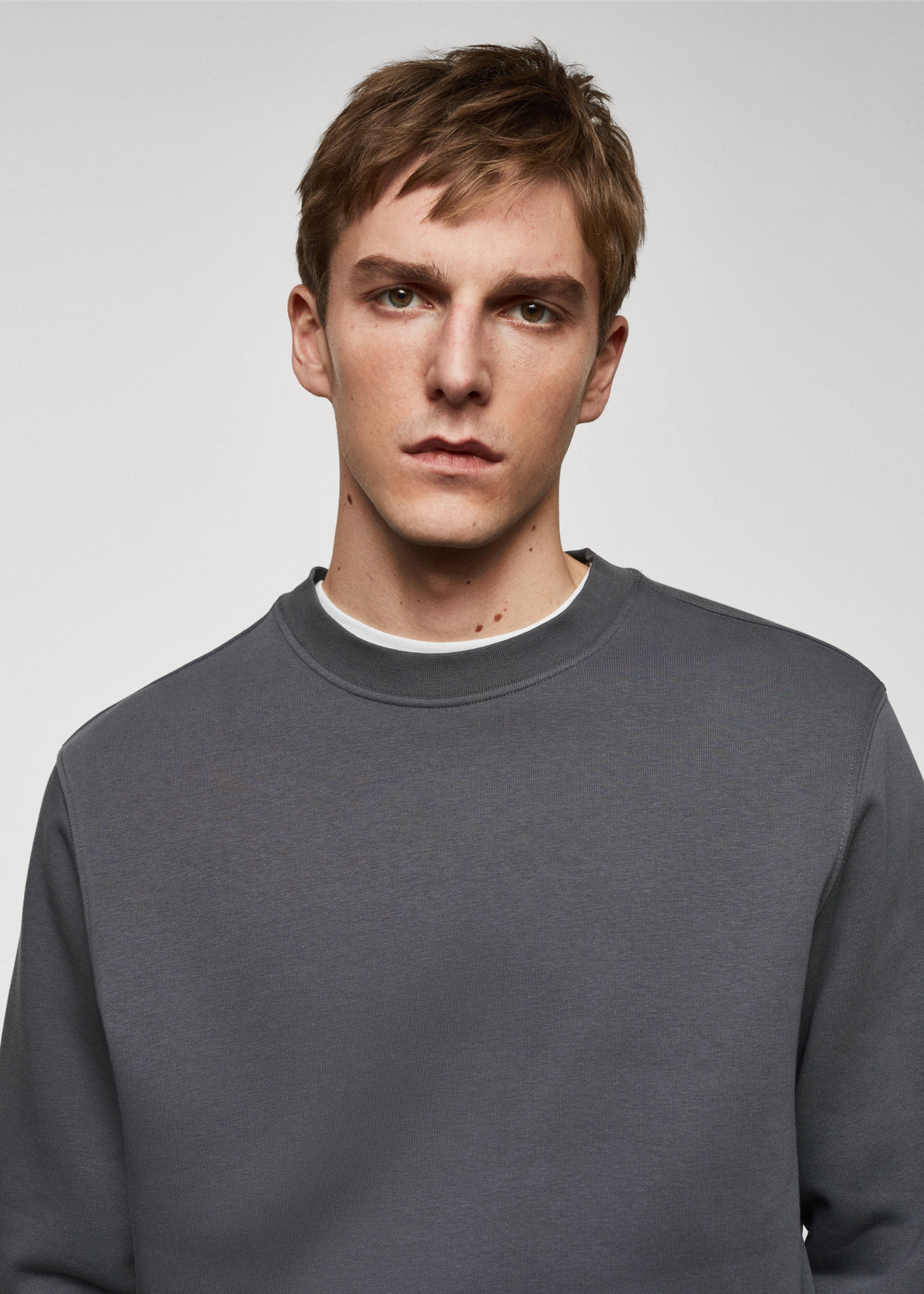 Lightweight cotton sweatshirt - Details of the article 1