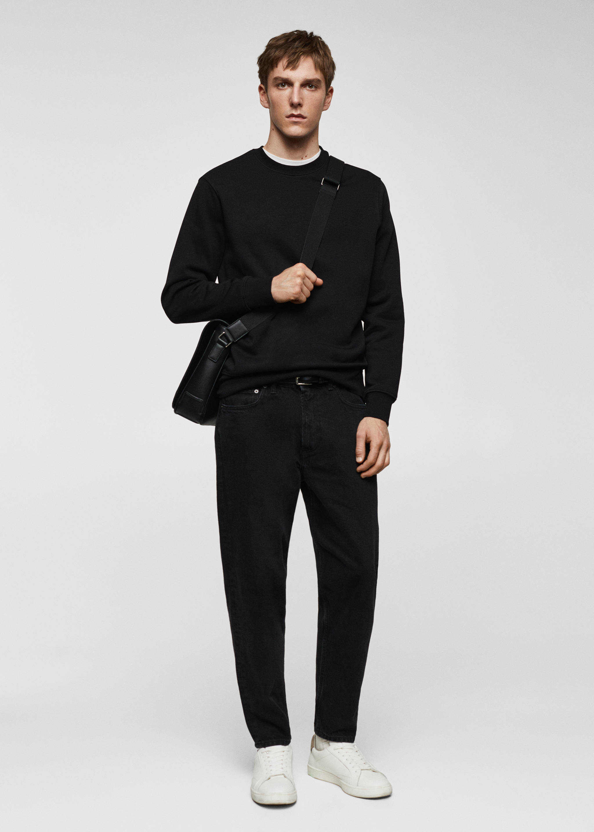 Sweat-shirt léger coton - Plan général