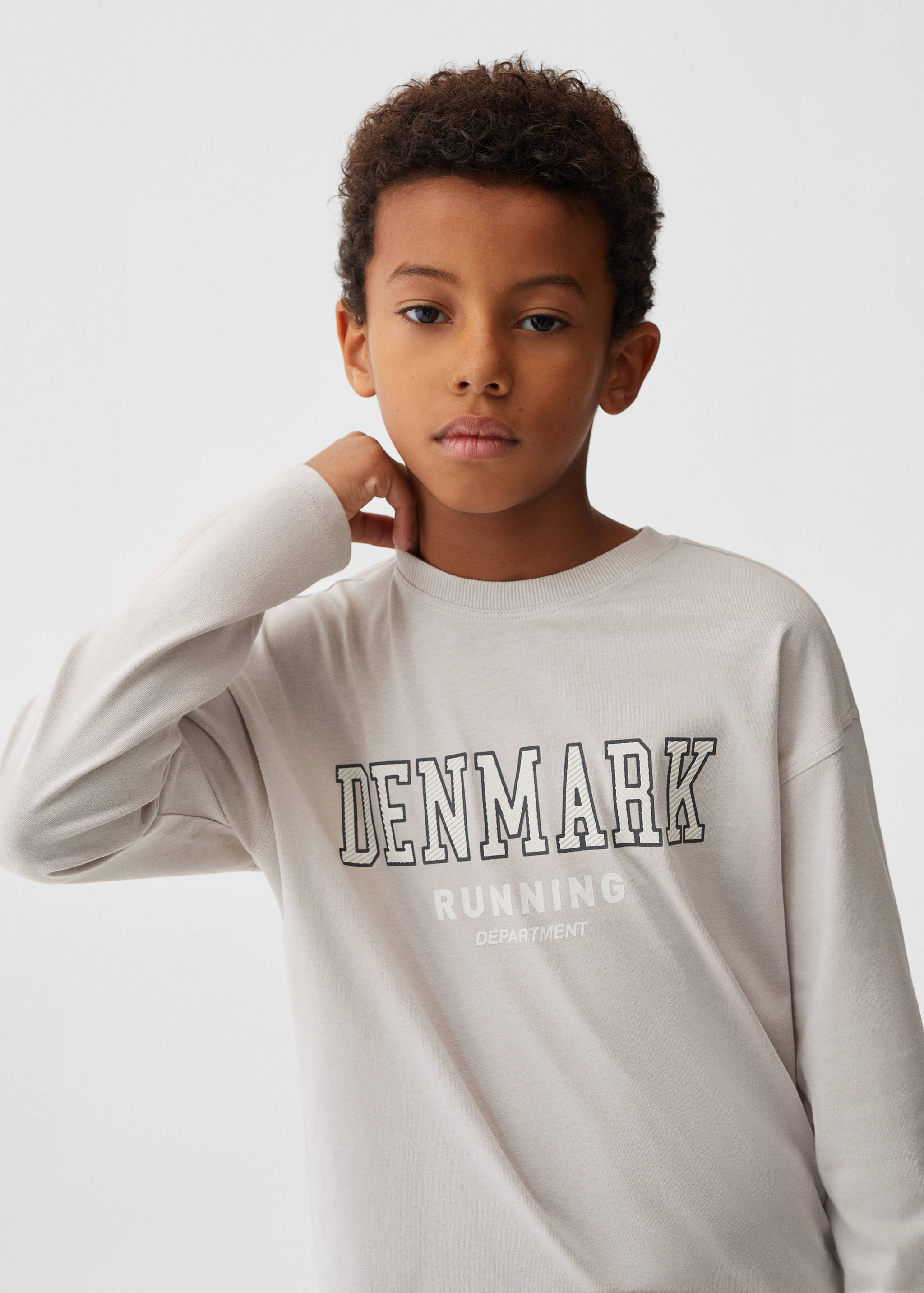 Camiseta manga larga estampada - Detalle del artículo 1