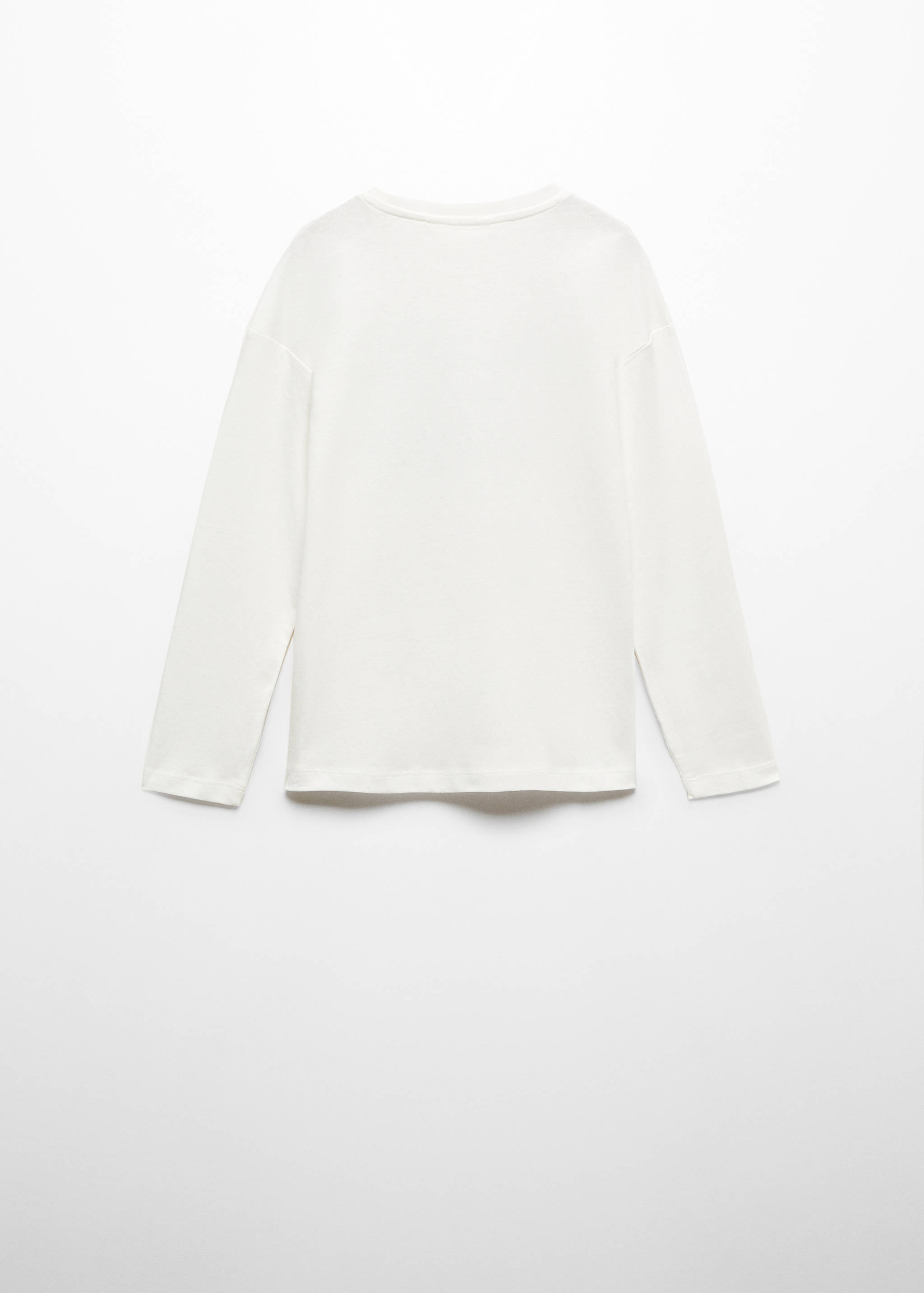 Printed long sleeve t-shirt - Reverse of the article