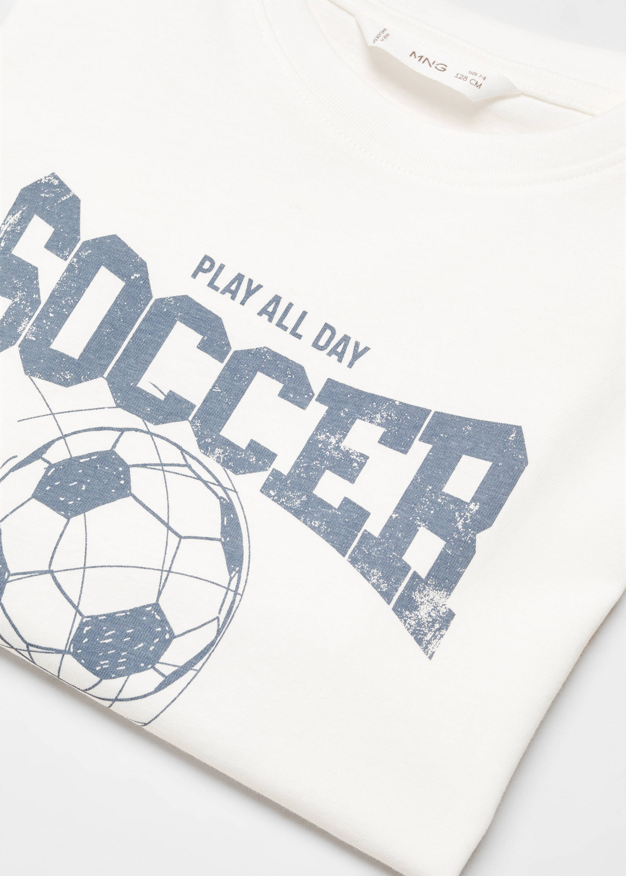 Printed cotton-blend T-shirt - Details of the article 8