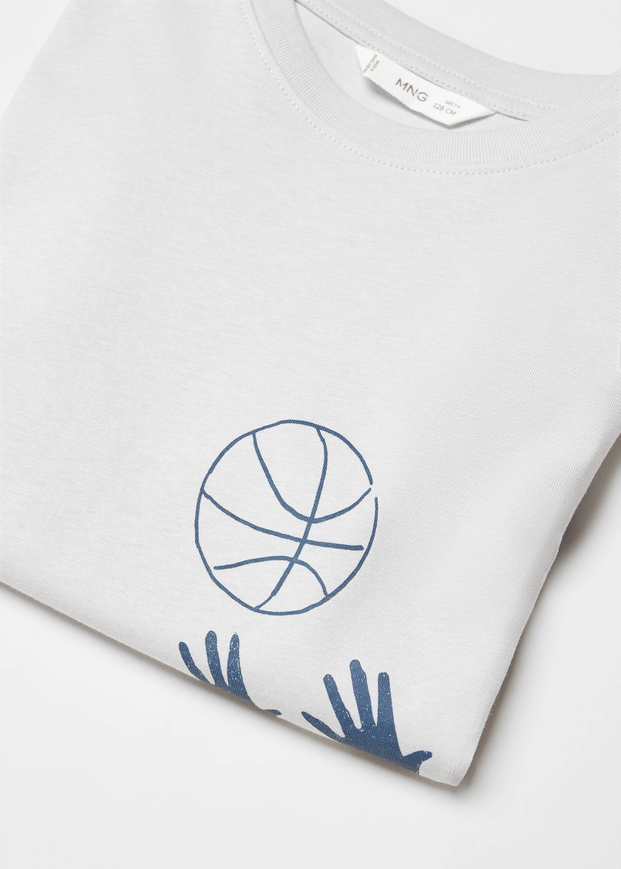 Printed cotton-blend T-shirt - Details of the article 8