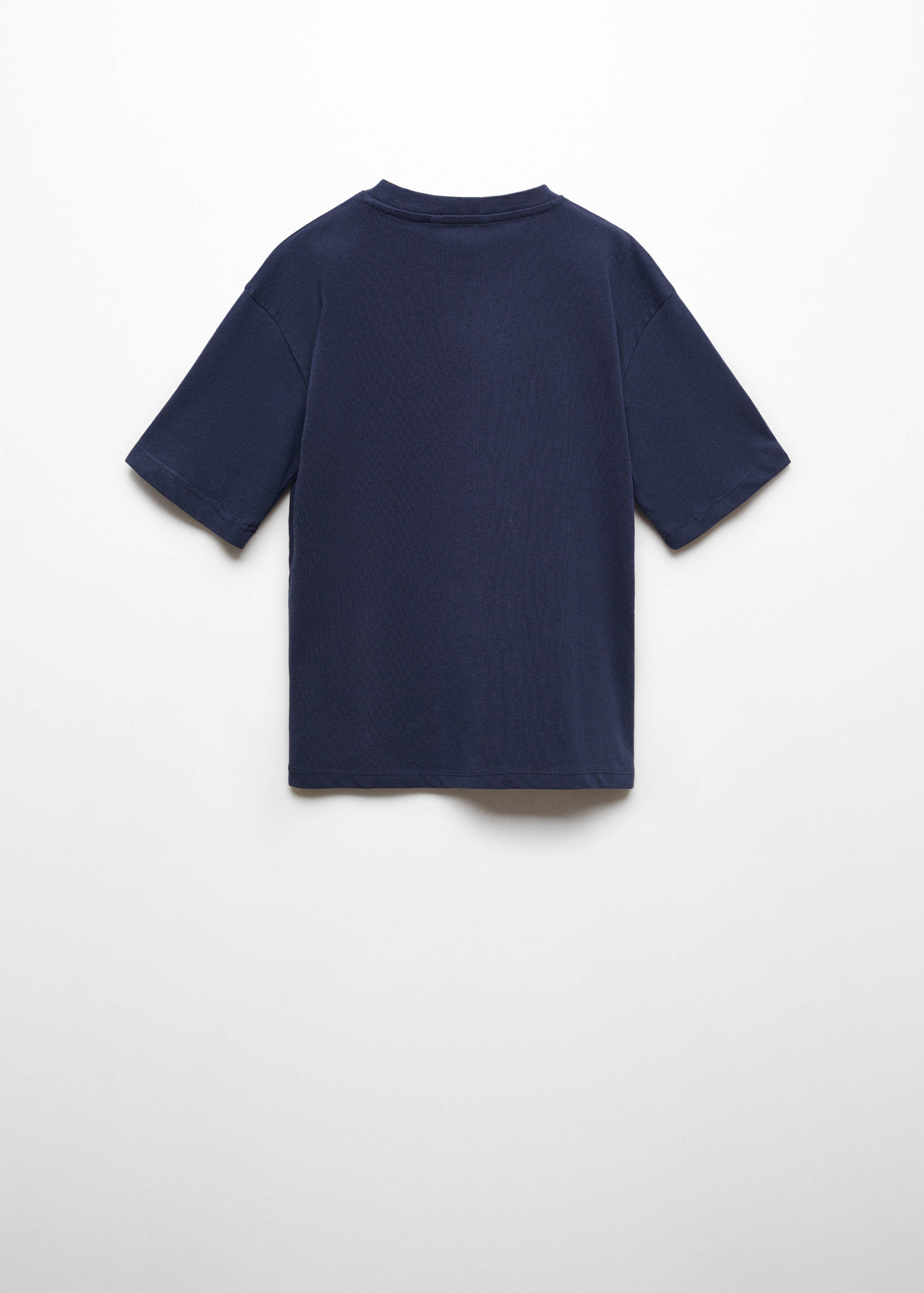 Printed cotton-blend T-shirt - Reverse of the article