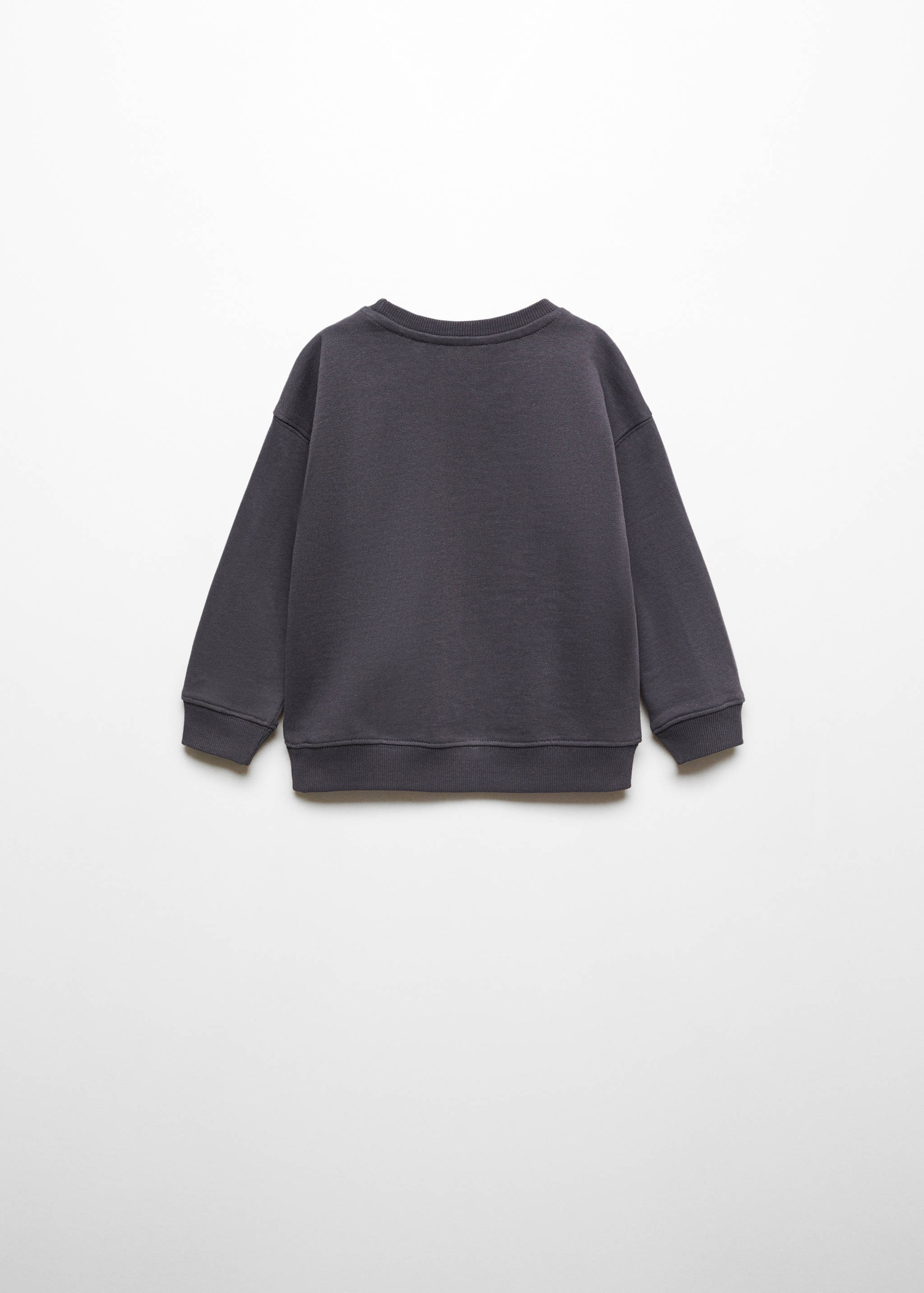 Sweat-shirt message brodé - Verso de l’article