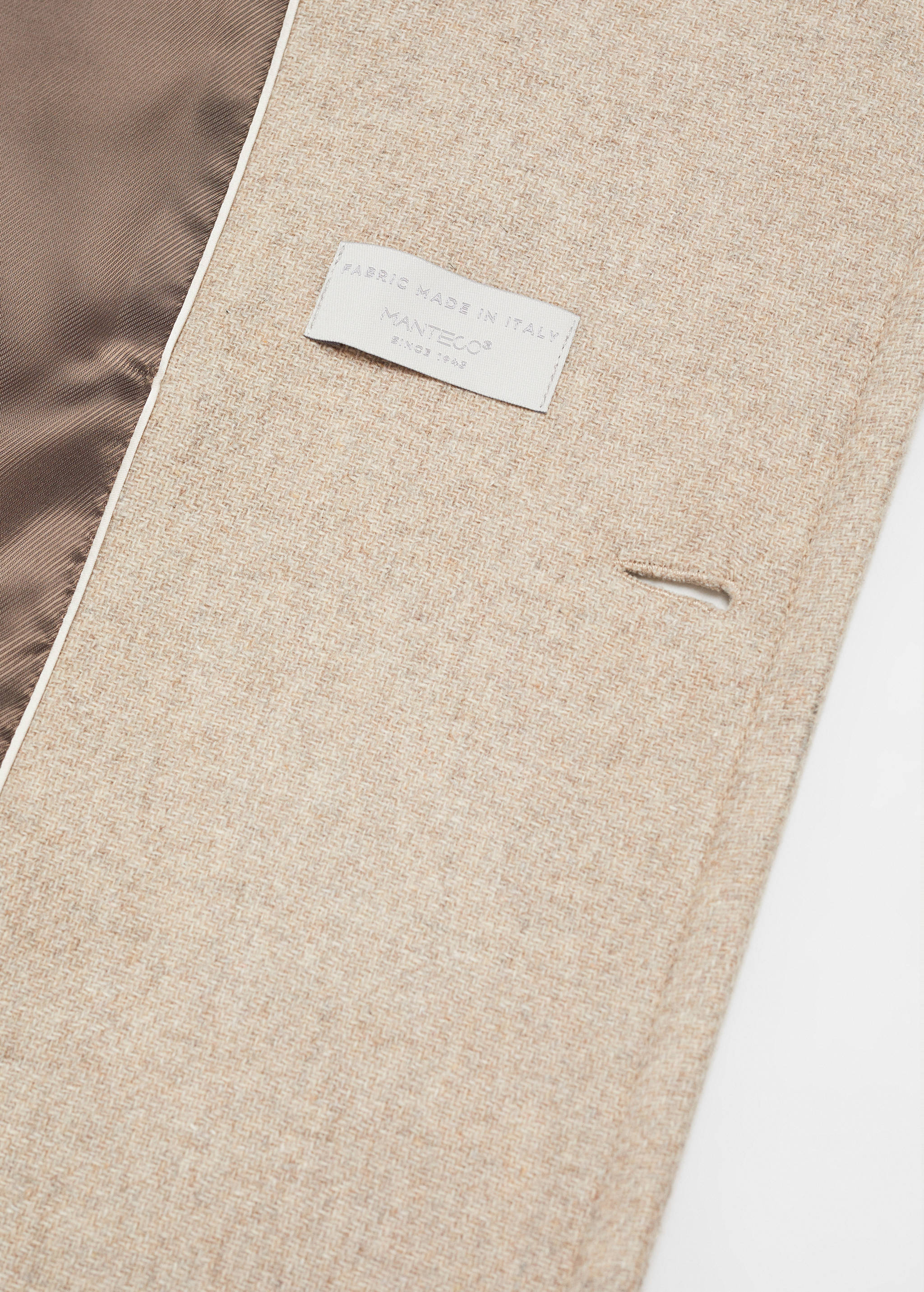 Manteco wool coat with belt - Details of the article 8