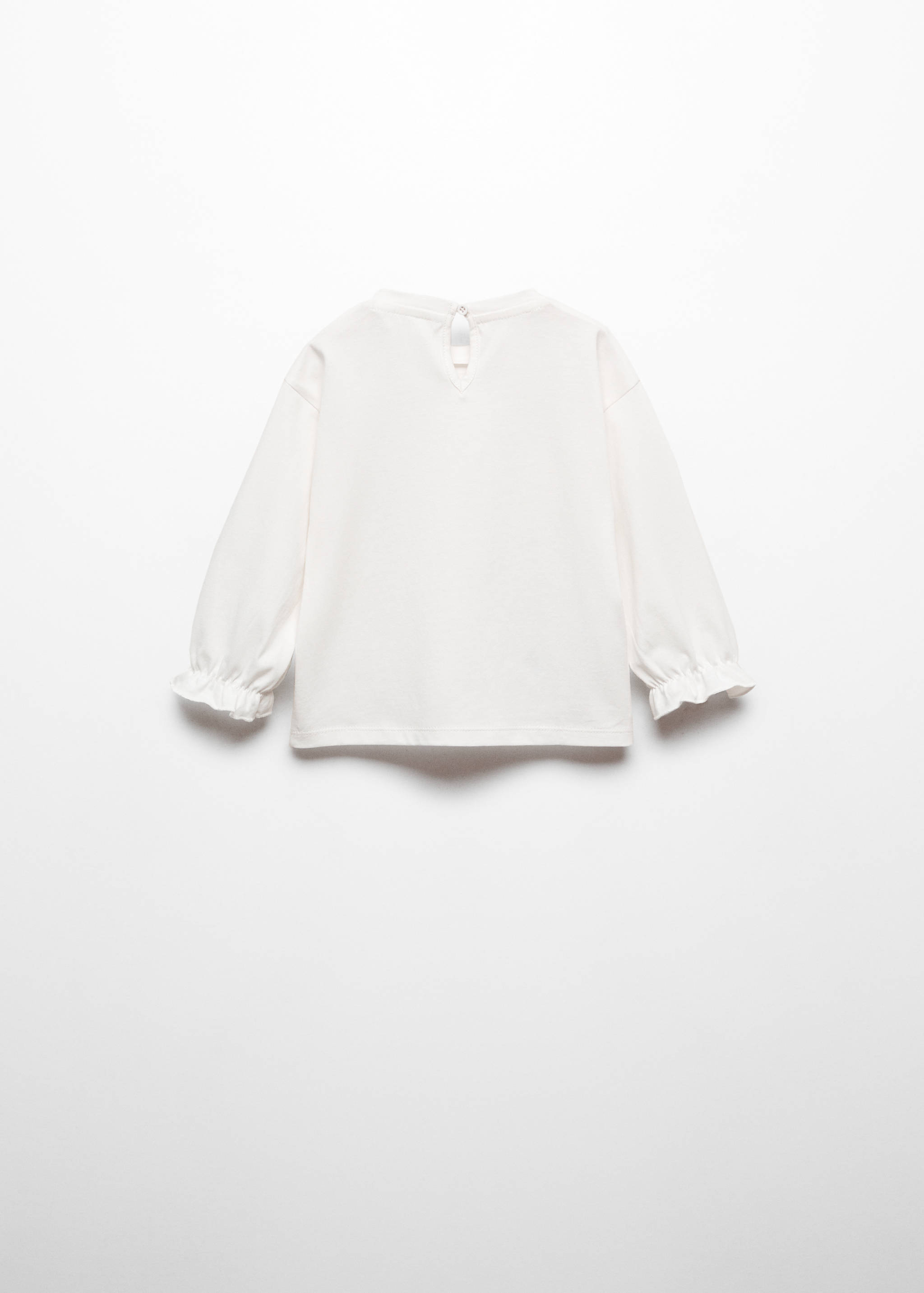 T-shirt papillons brodés - Verso de l’article