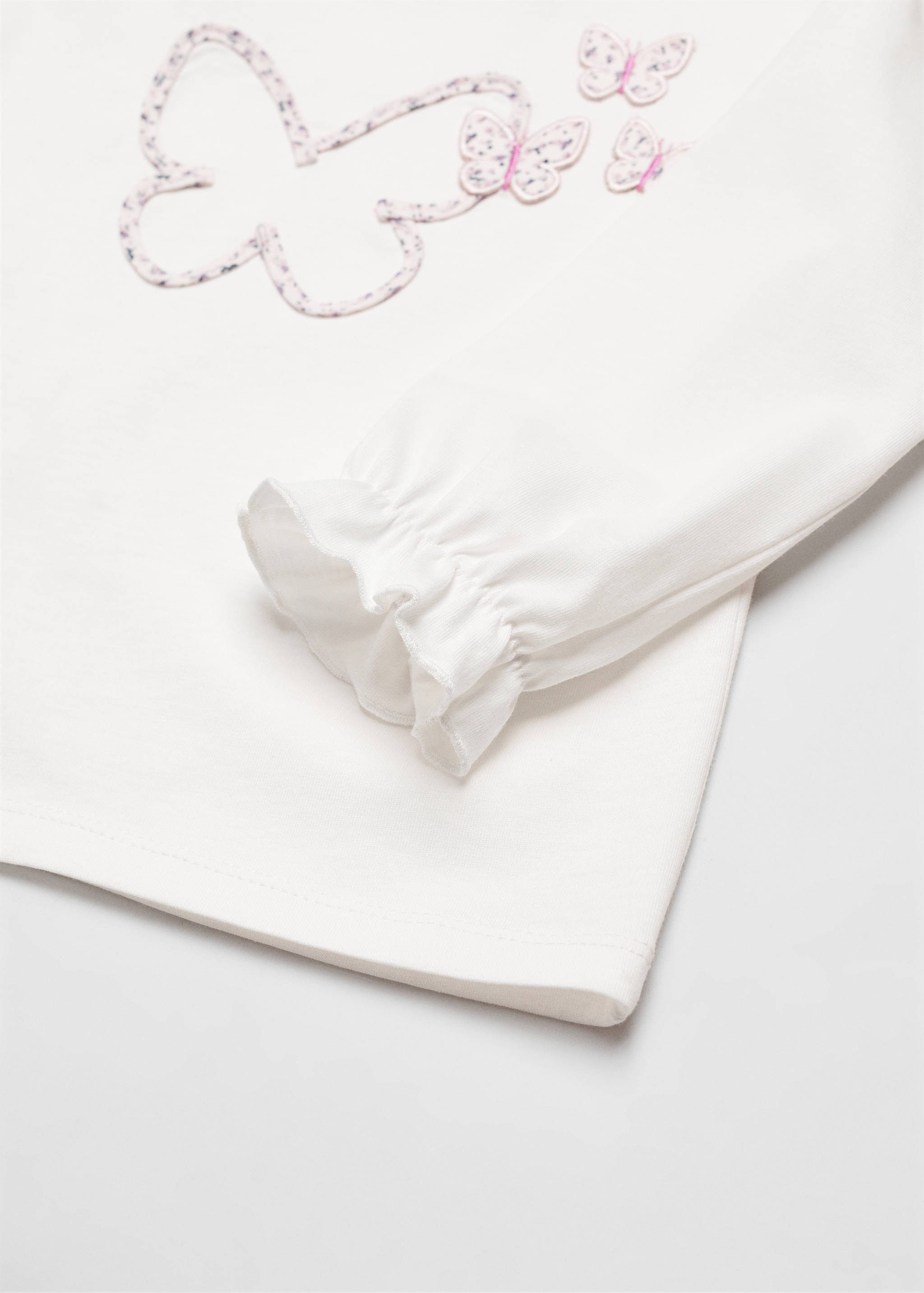 T-shirt papillons brodés - Détail de l'article 0