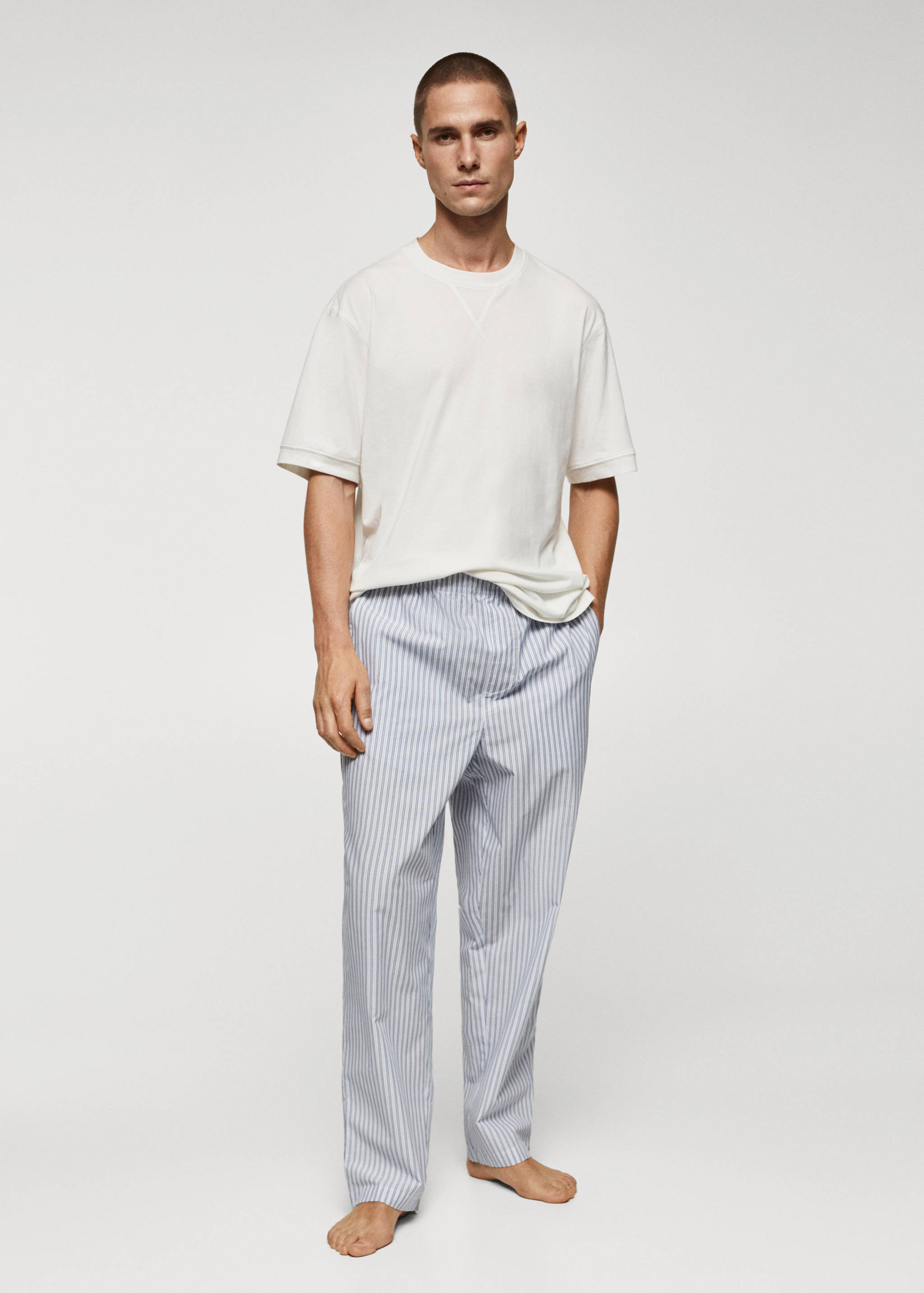 Printed cotton pyjama pack - General plane