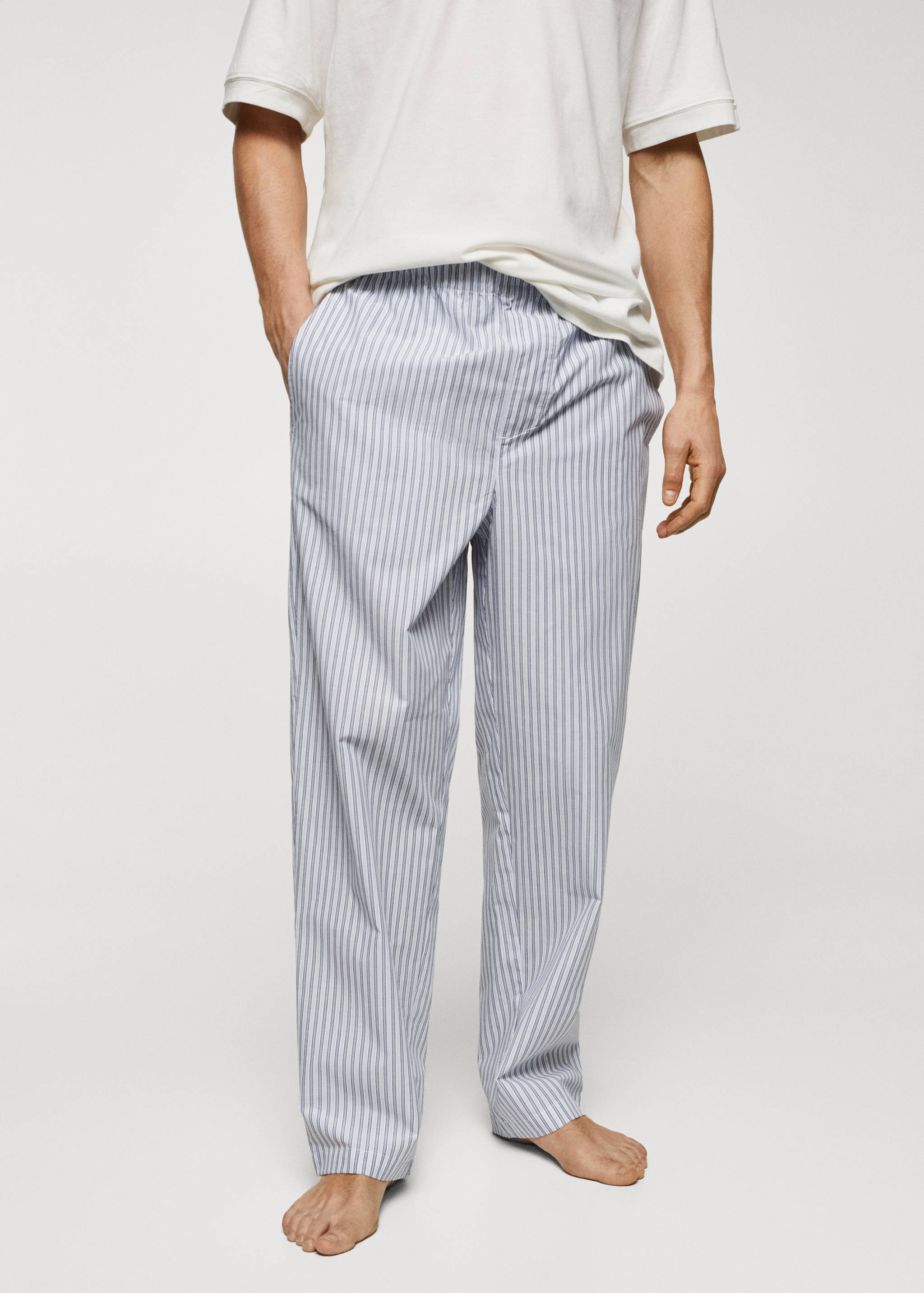 Printed cotton pyjama pack - Medium plane