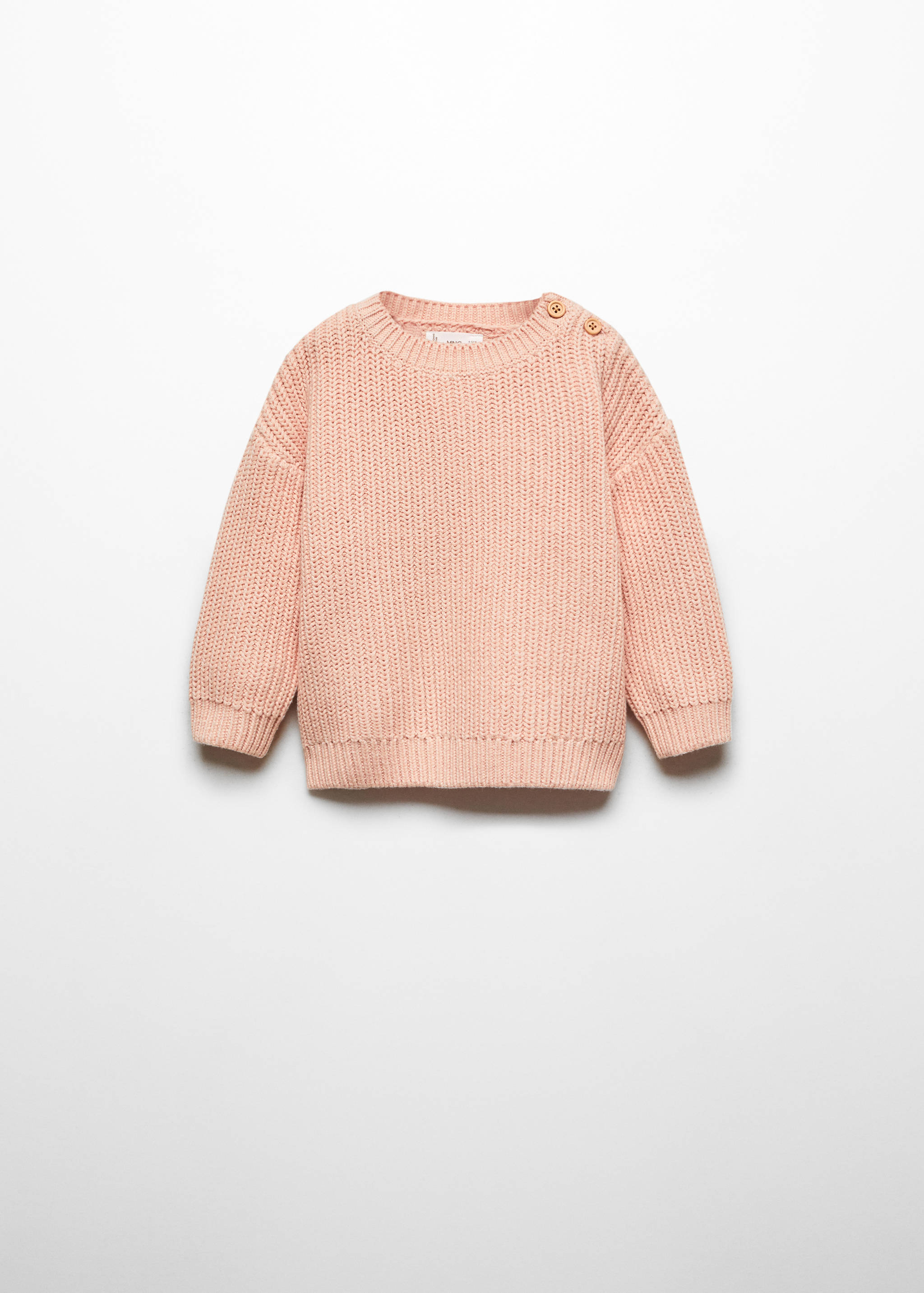 Links gestrickter Pullover - Artikel ohne Model