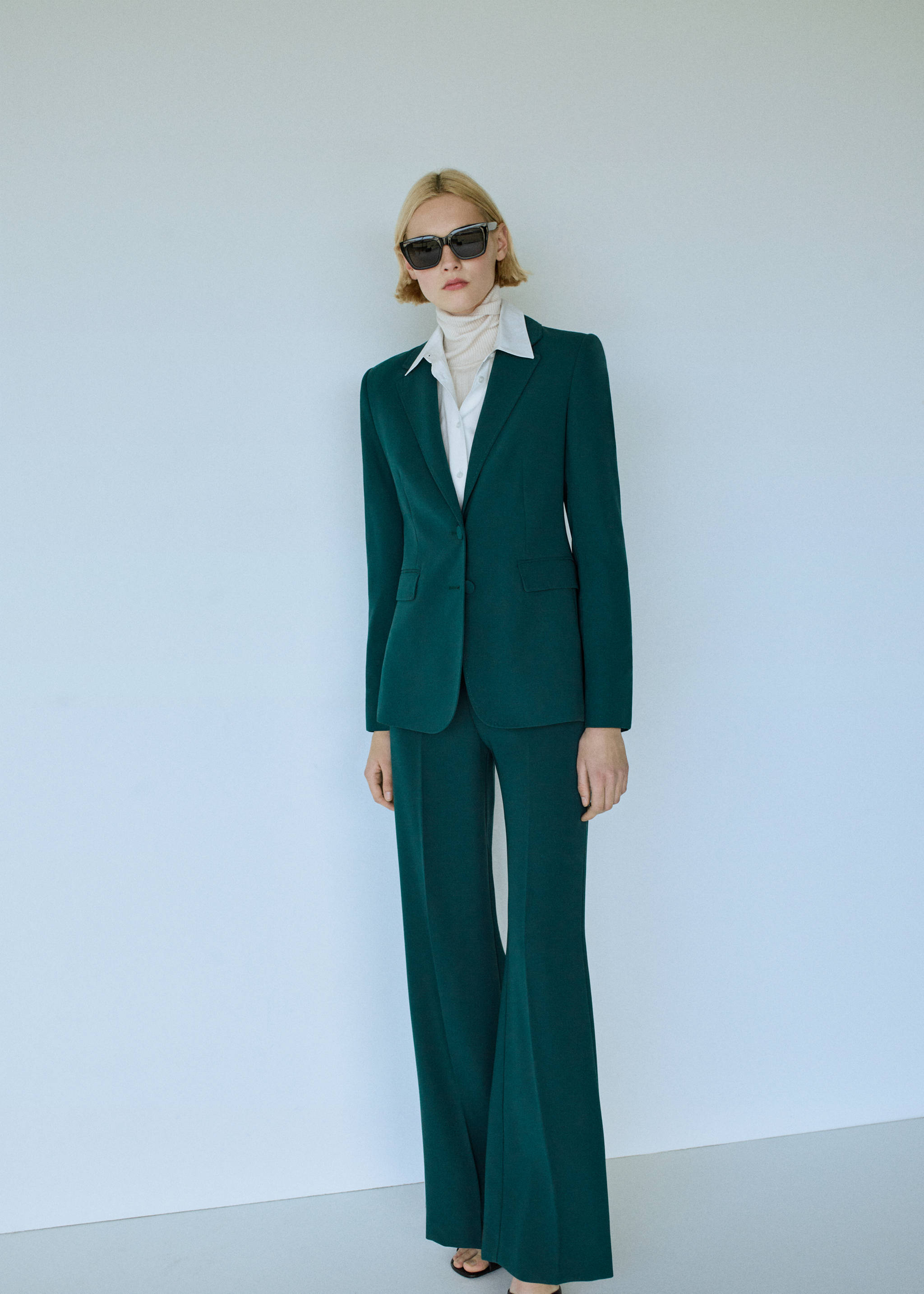 Костюмные брюки wideleg - Деталь изделия 6