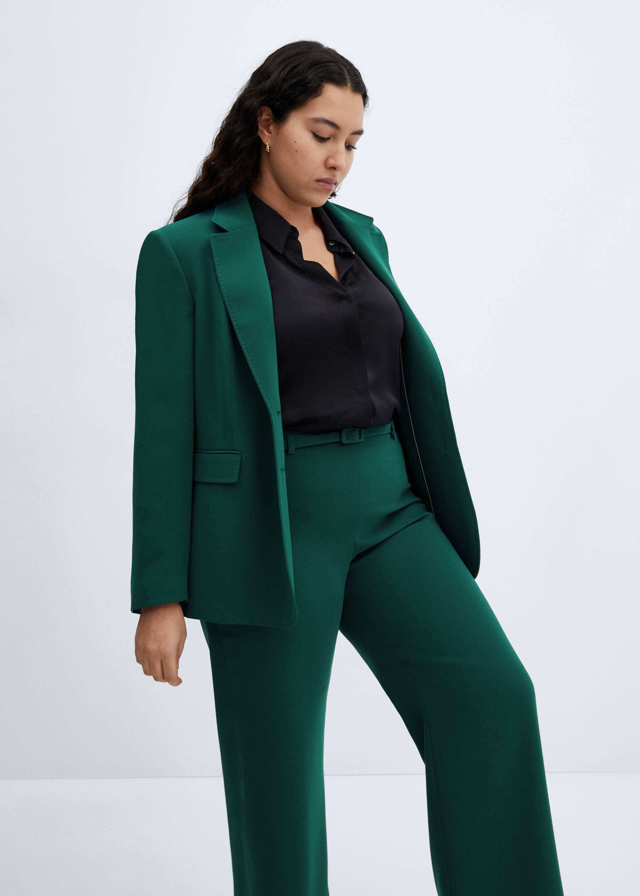 Костюмные брюки wideleg - Деталь изделия 5