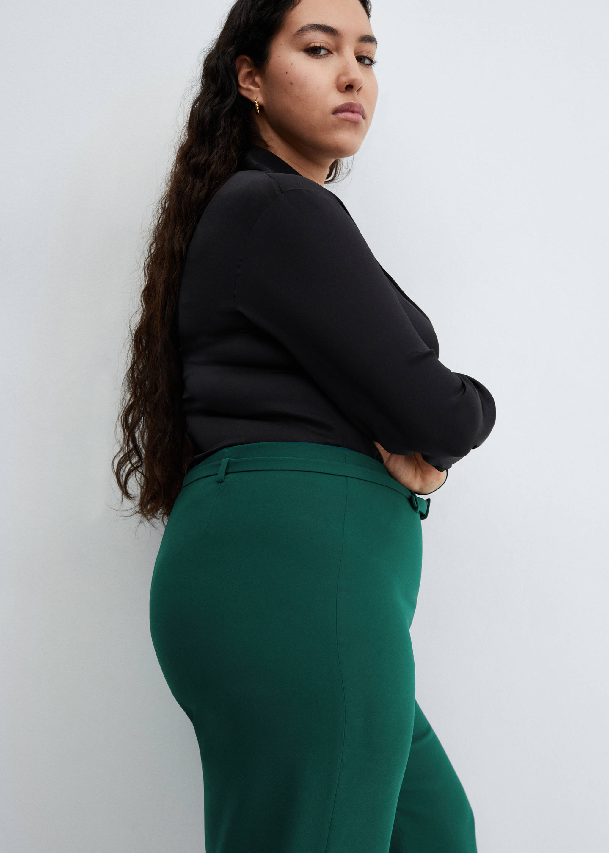 Костюмные брюки wideleg - Деталь изделия 4